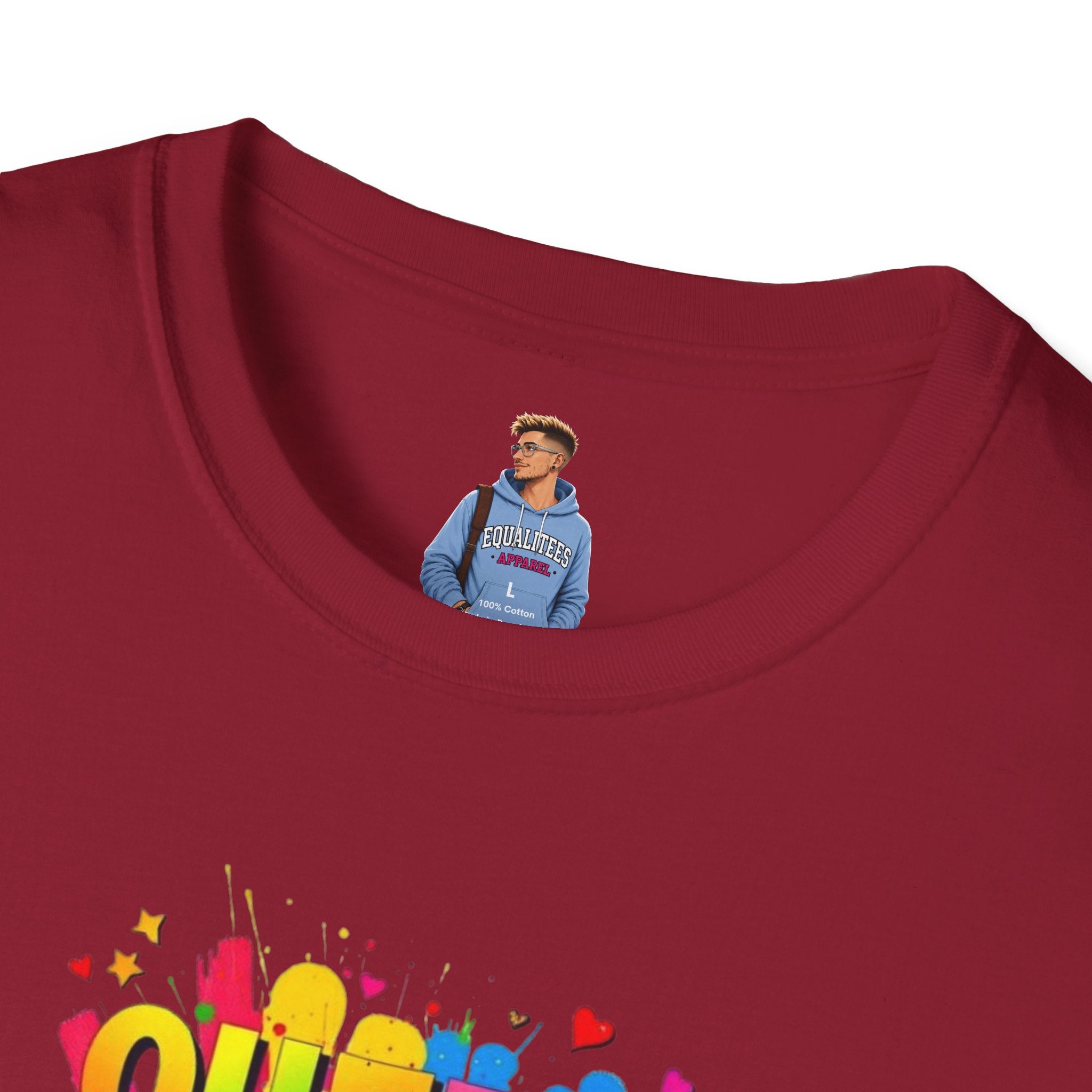 Queer Kids Matter Unisex Softstyle T-Shirt - Celebrate Inclusivity & Pride