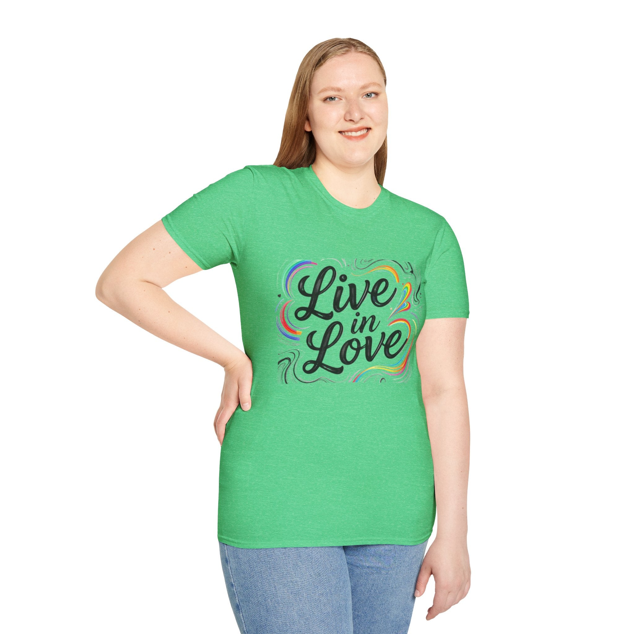 Live in Love Inspirational T-Shirt