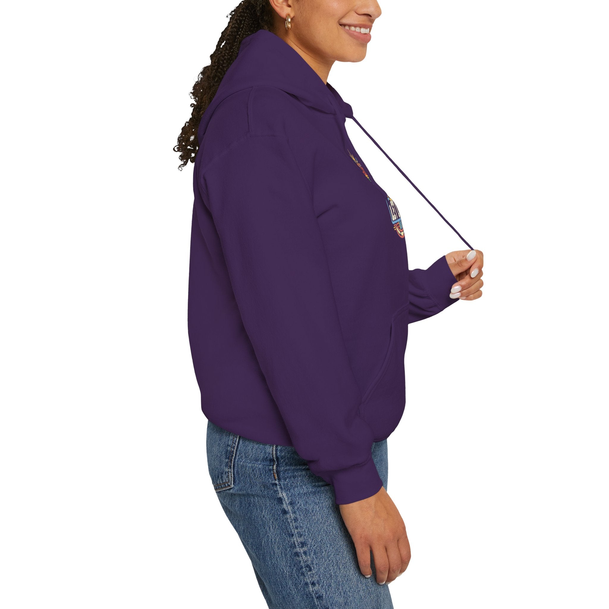 Live And Let Live Hoodie — Retro Peace Graphic Pullover