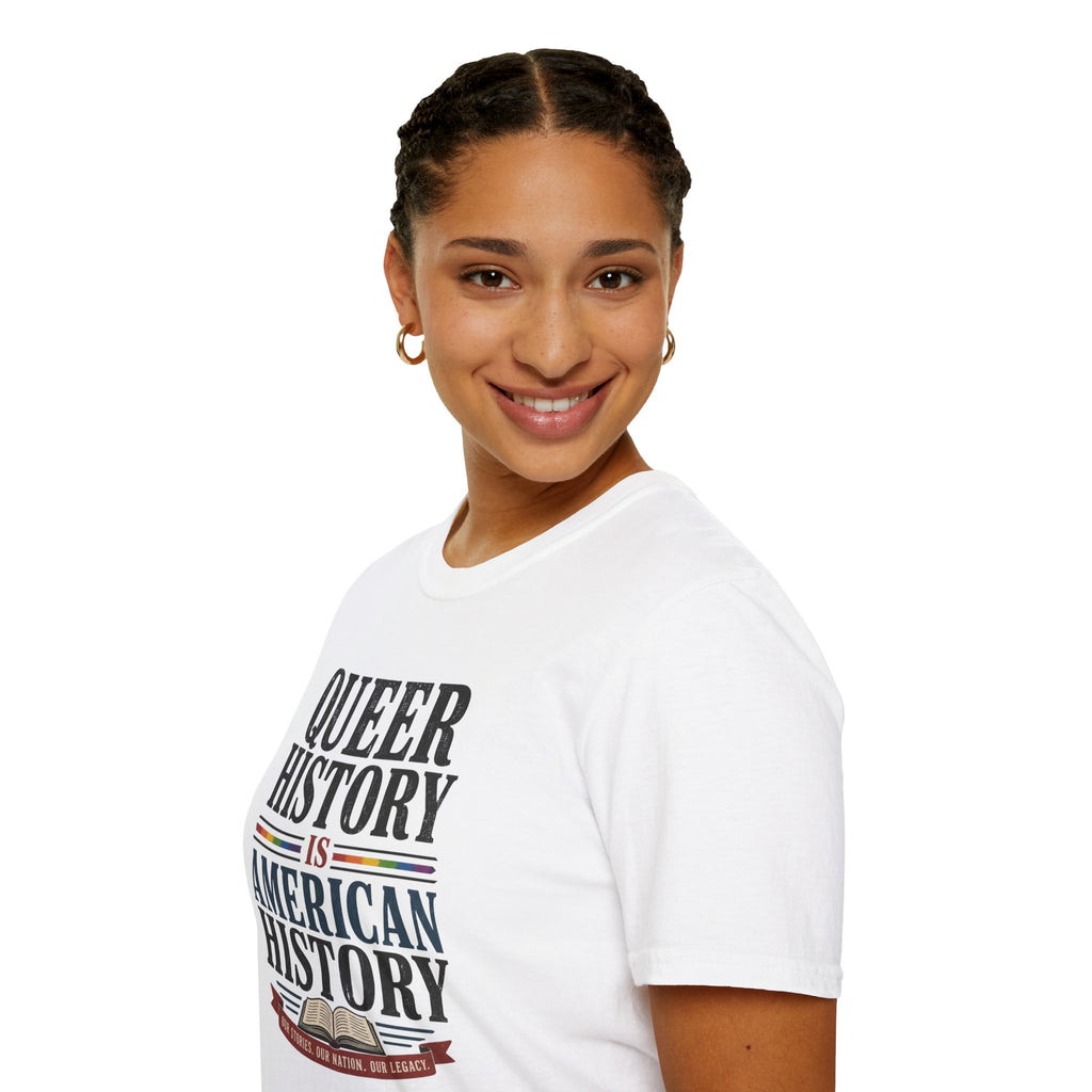 Queer History Is American — Graphic T-Shirt