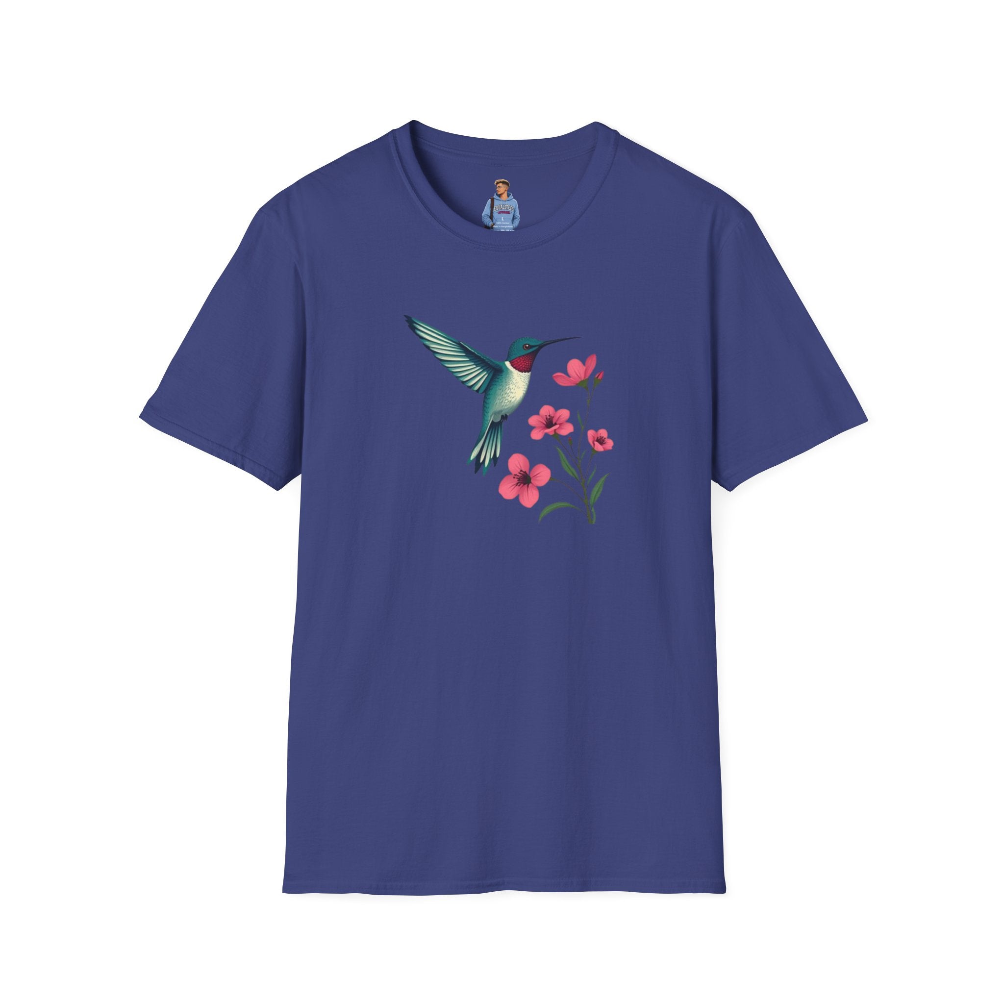 Floral Hummingbird T-Shirt