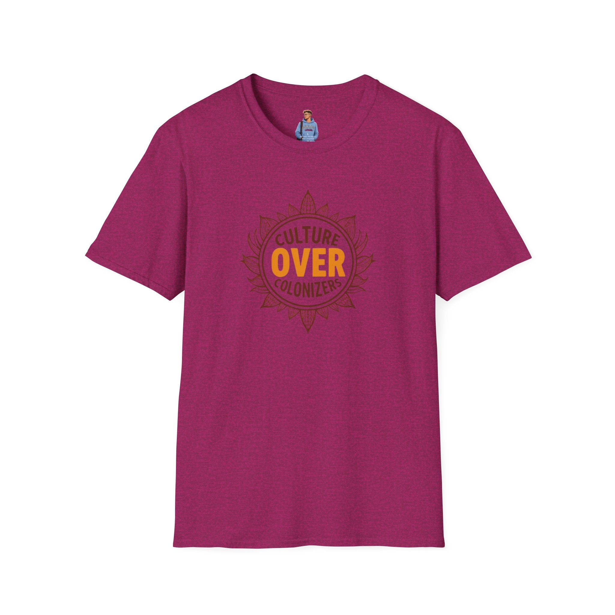 Culture Over Colonizers Unisex Softstyle T-Shirt