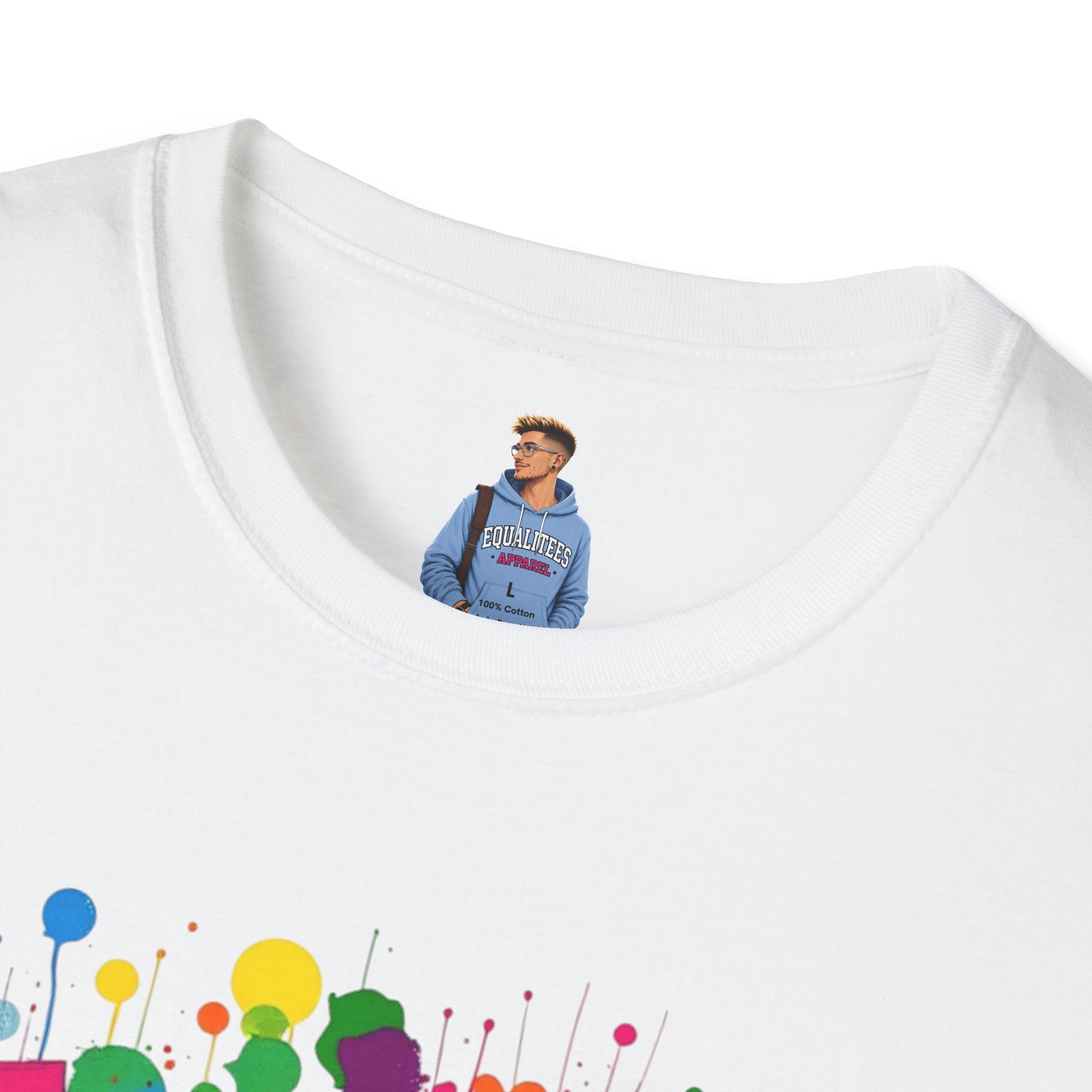 Juntos nos levantamos Camiseta unisex de estilo suave