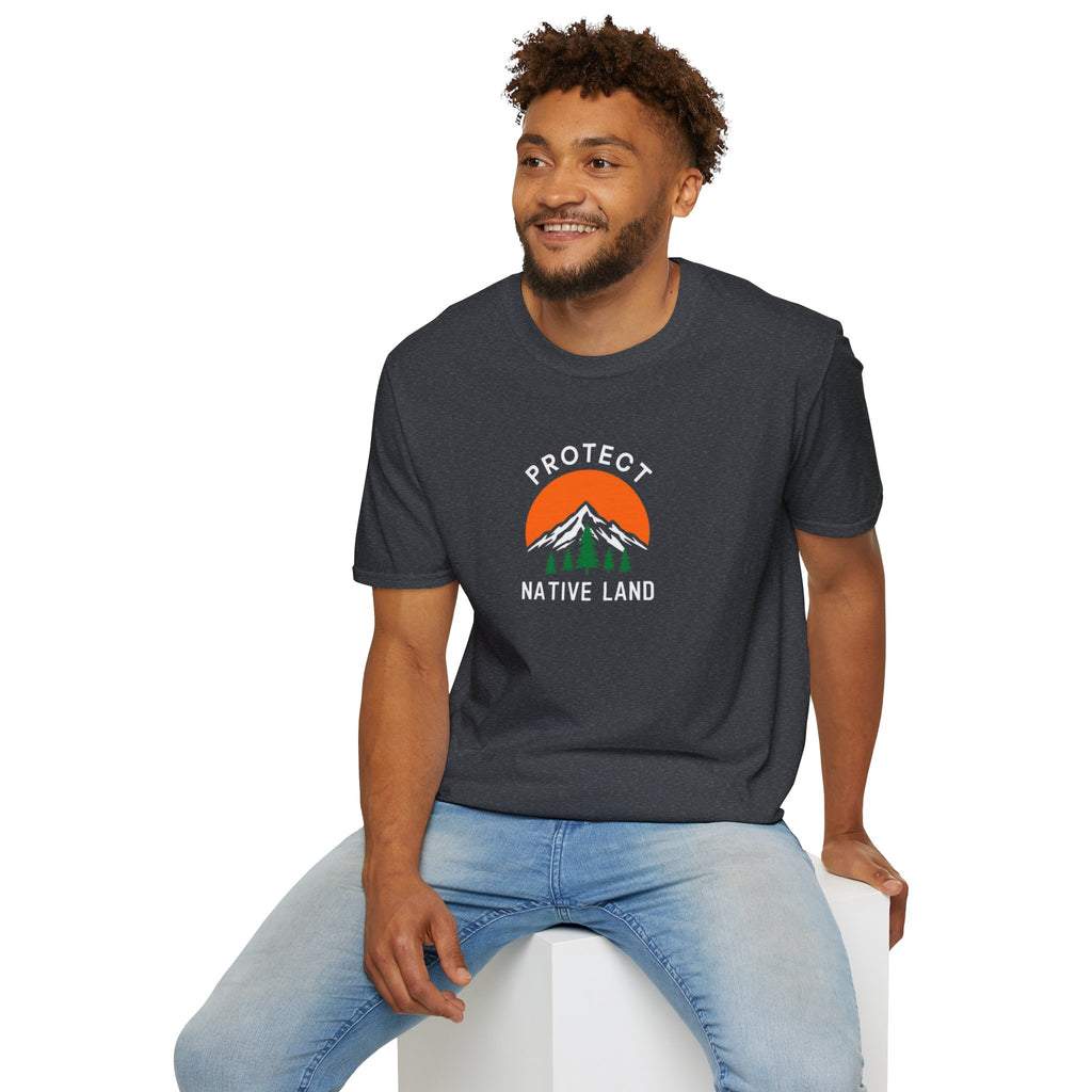 Protect Native Land Softstyle Unisex T-shirt