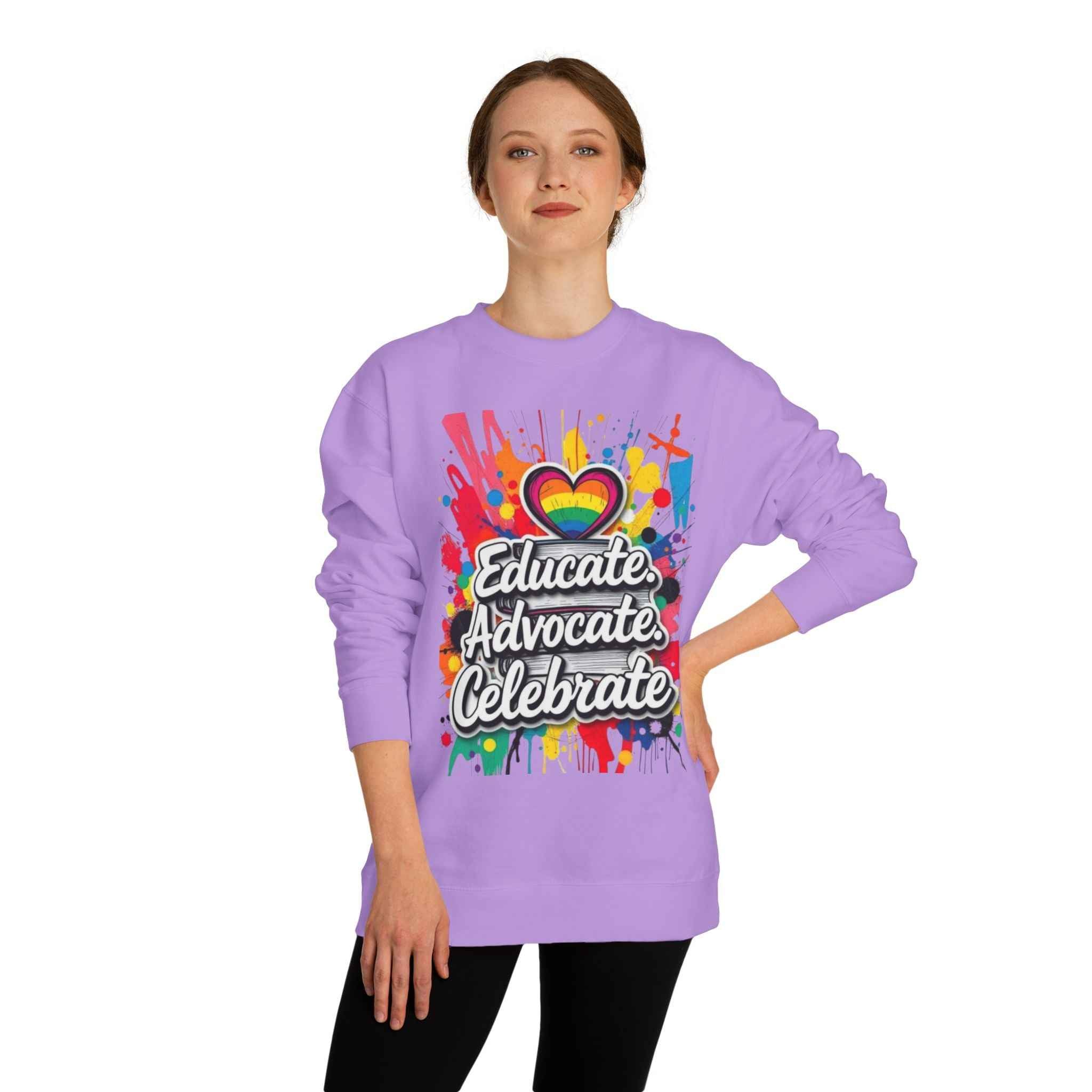 Subtle Pride Educate Advocate Celebrate