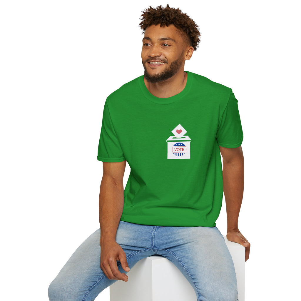 Vote with Your Heart Unisex Softstyle T-Shirt
