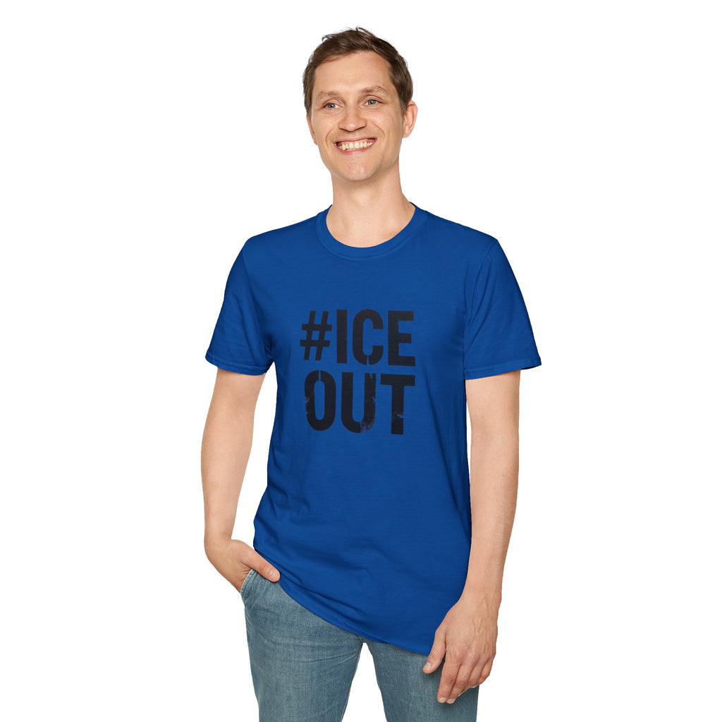 #ICE OUT Political Resistance T-Shirt