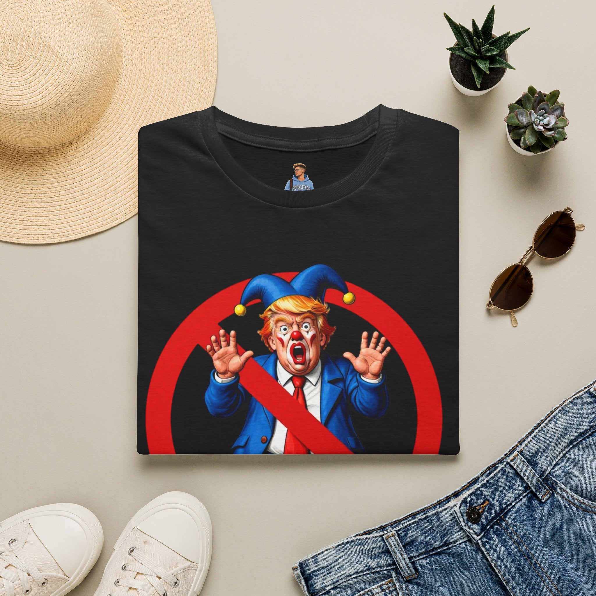NO CROWN FOR THE CLOWN T-Shirt - NO KINGS IN AMERICA
