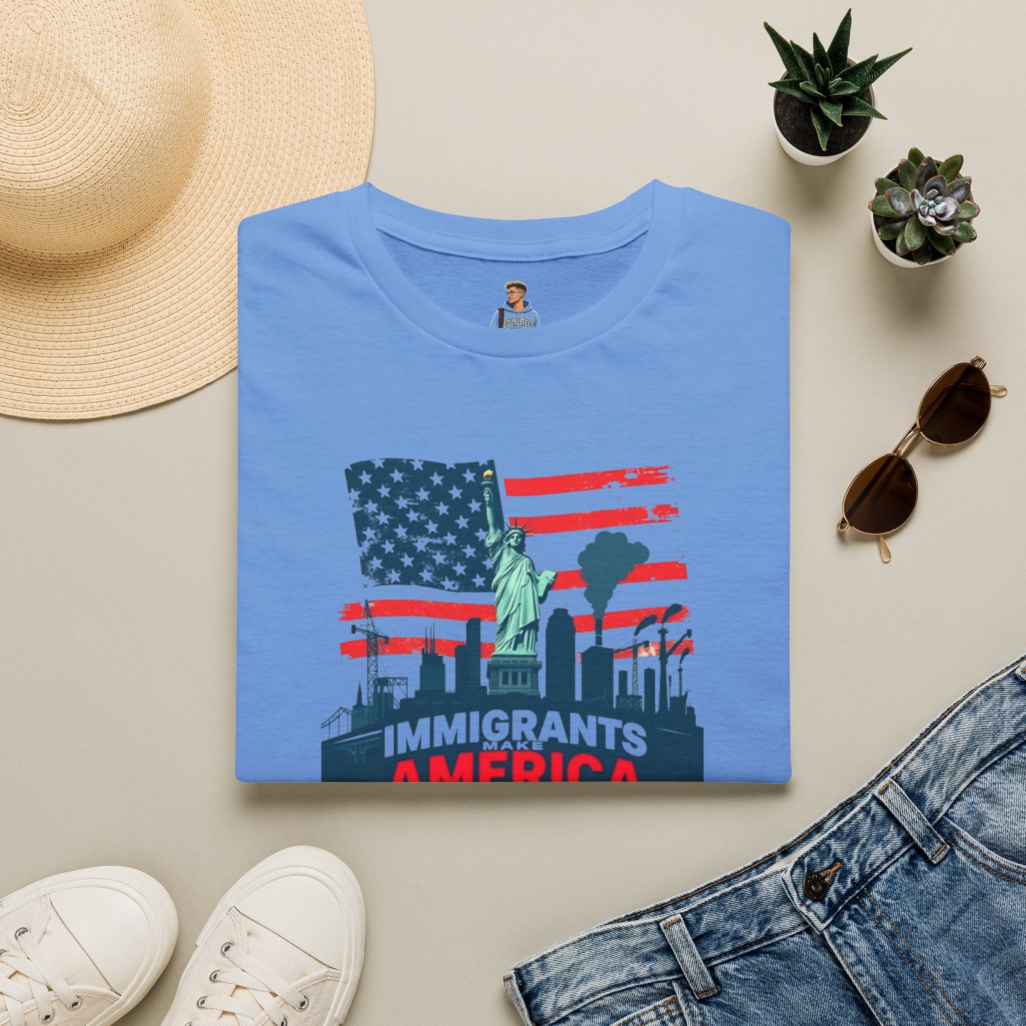 Immigrants Make America Great t-shirt