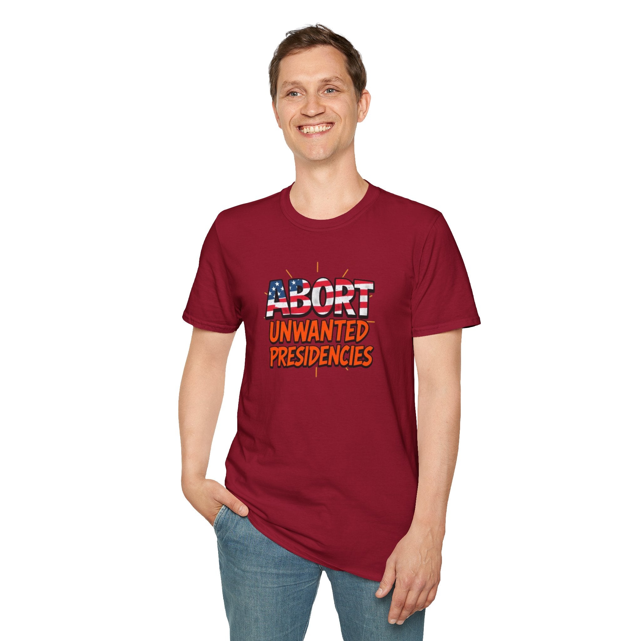 Unisex Softstyle T-Shirt - 'We the People trump the Felon' Graphic Tee