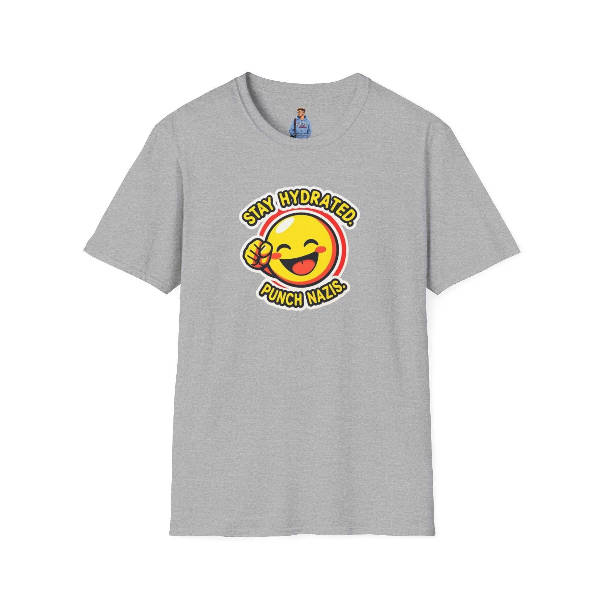 Stay Hydrated, Punch Nazis T-Shirt
