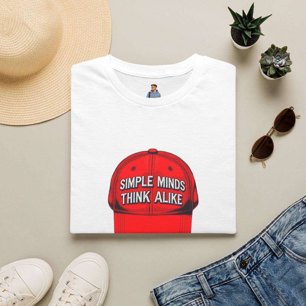 Simple Minds Think Alike T-Shirt' & 'Make America Think Again' Graphic Tee