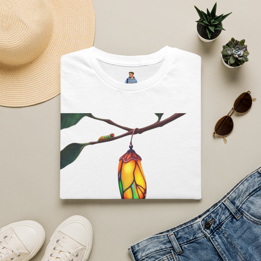 Rainbow Butterfly Cocoon Pride T-Shirt