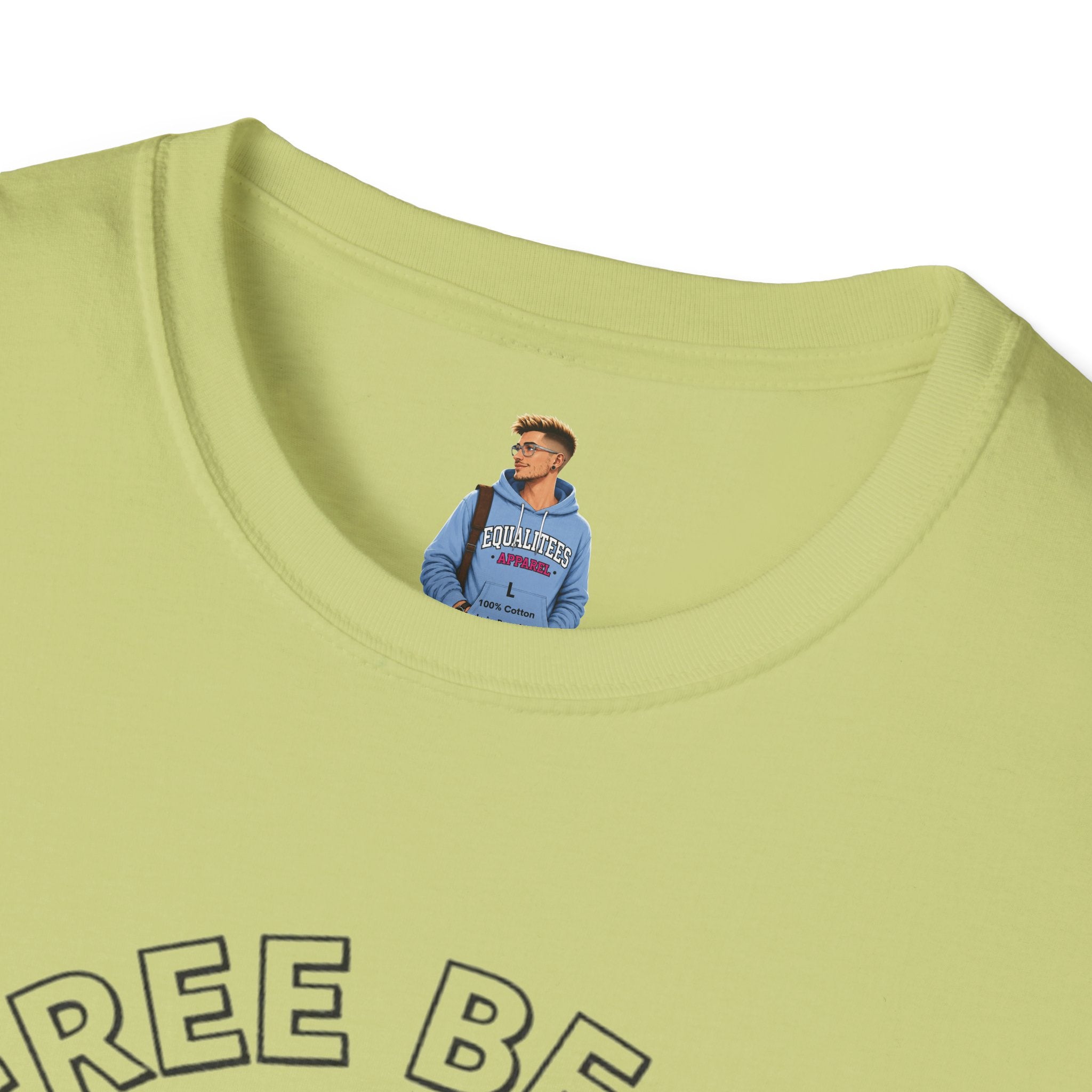 Free Bear Hugs Rainbow Paw T-Shirt
