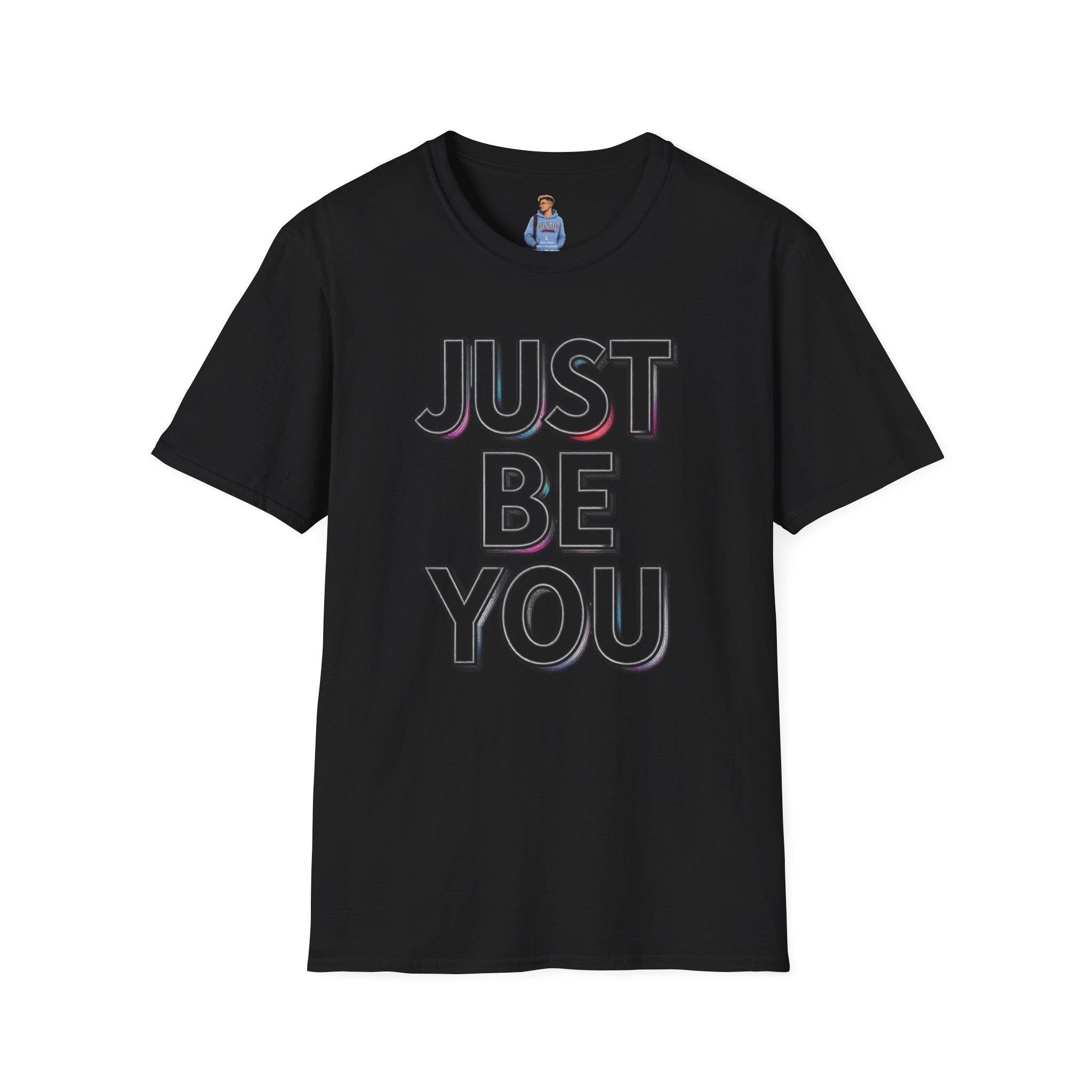 Just Be You T-Shirt — Inspirational Minimalist Graphic Tee