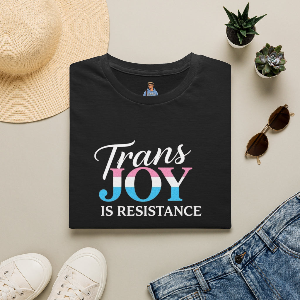 Trans Joy is Resistance Unisex T-Shirt - Celebrate Love and Empowerment