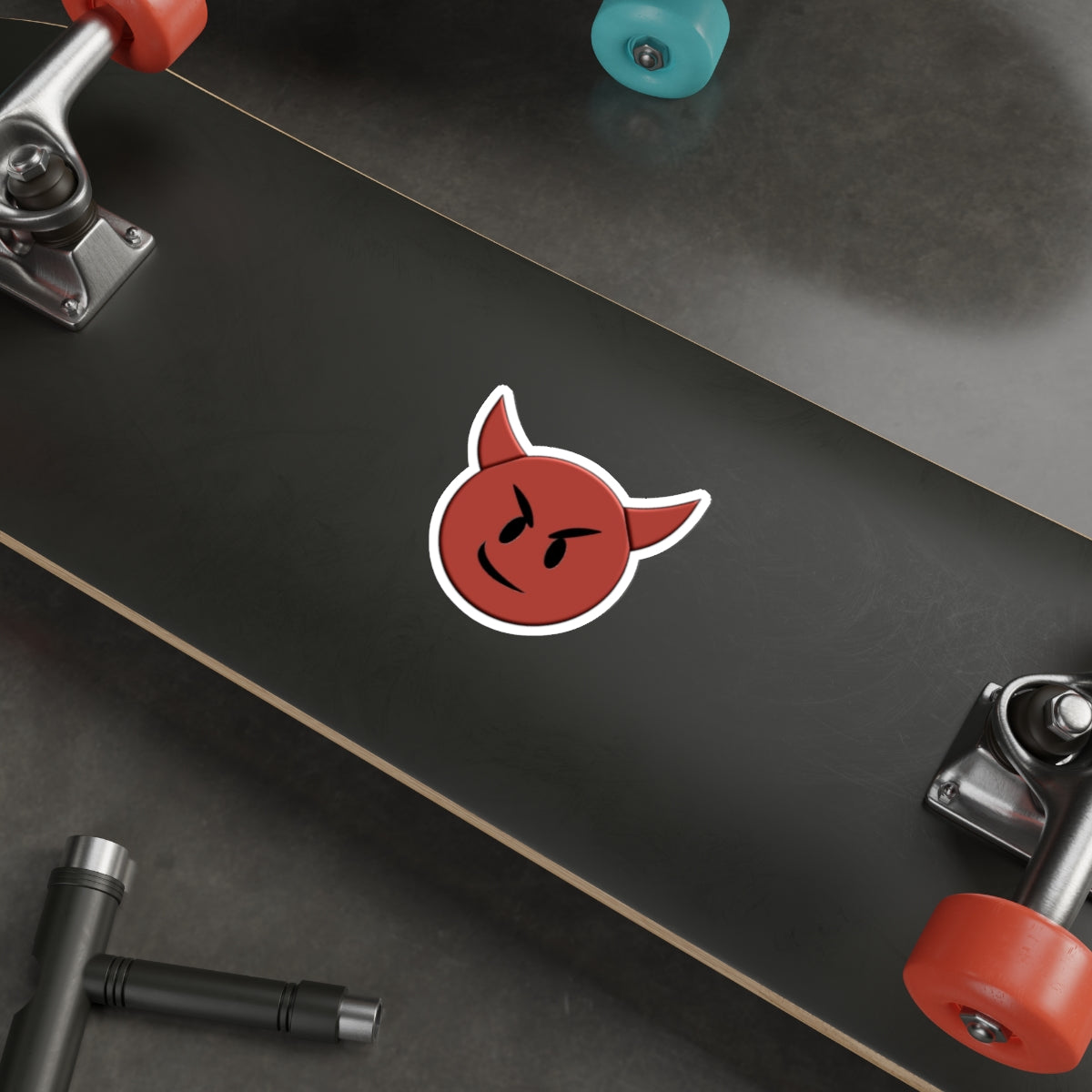 Die-Cut Stickers - Cute Lil' Devil - EqualiTees.Me