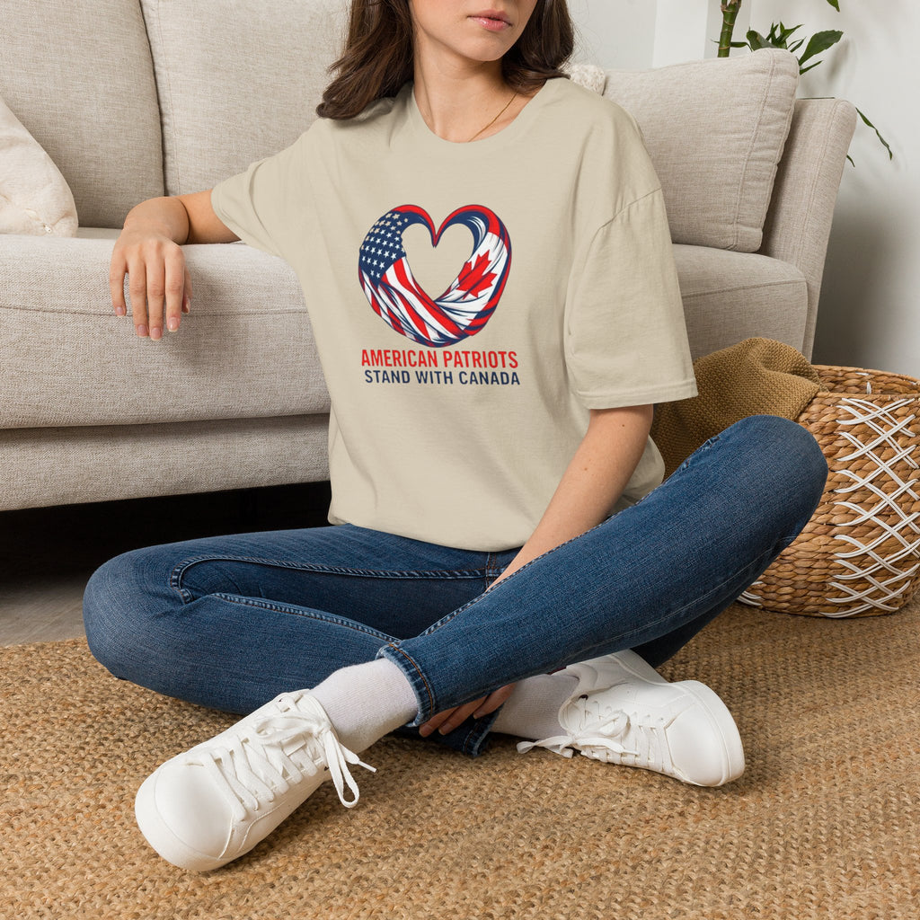 American Patriots Stand with Canada T-shirt