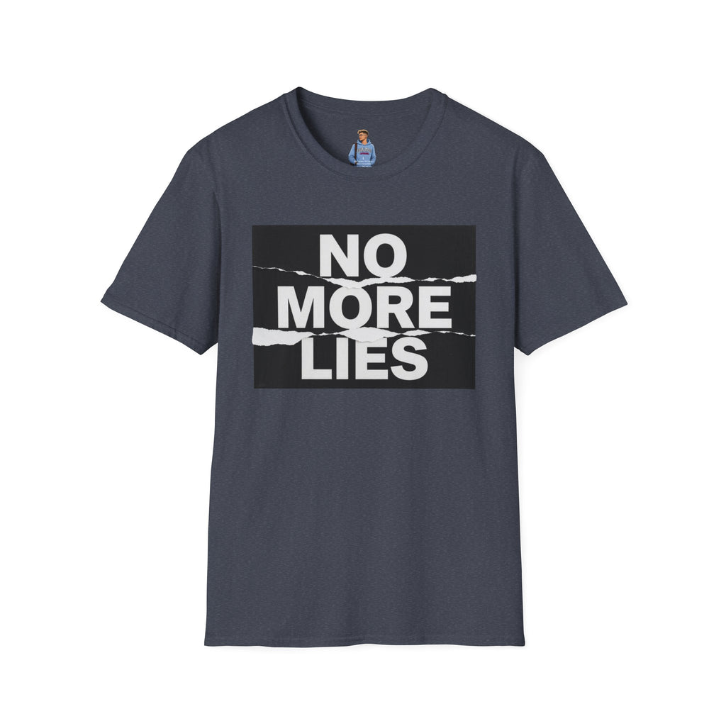 No More Lies T-Shirt — Bold Protest Graphic Tee