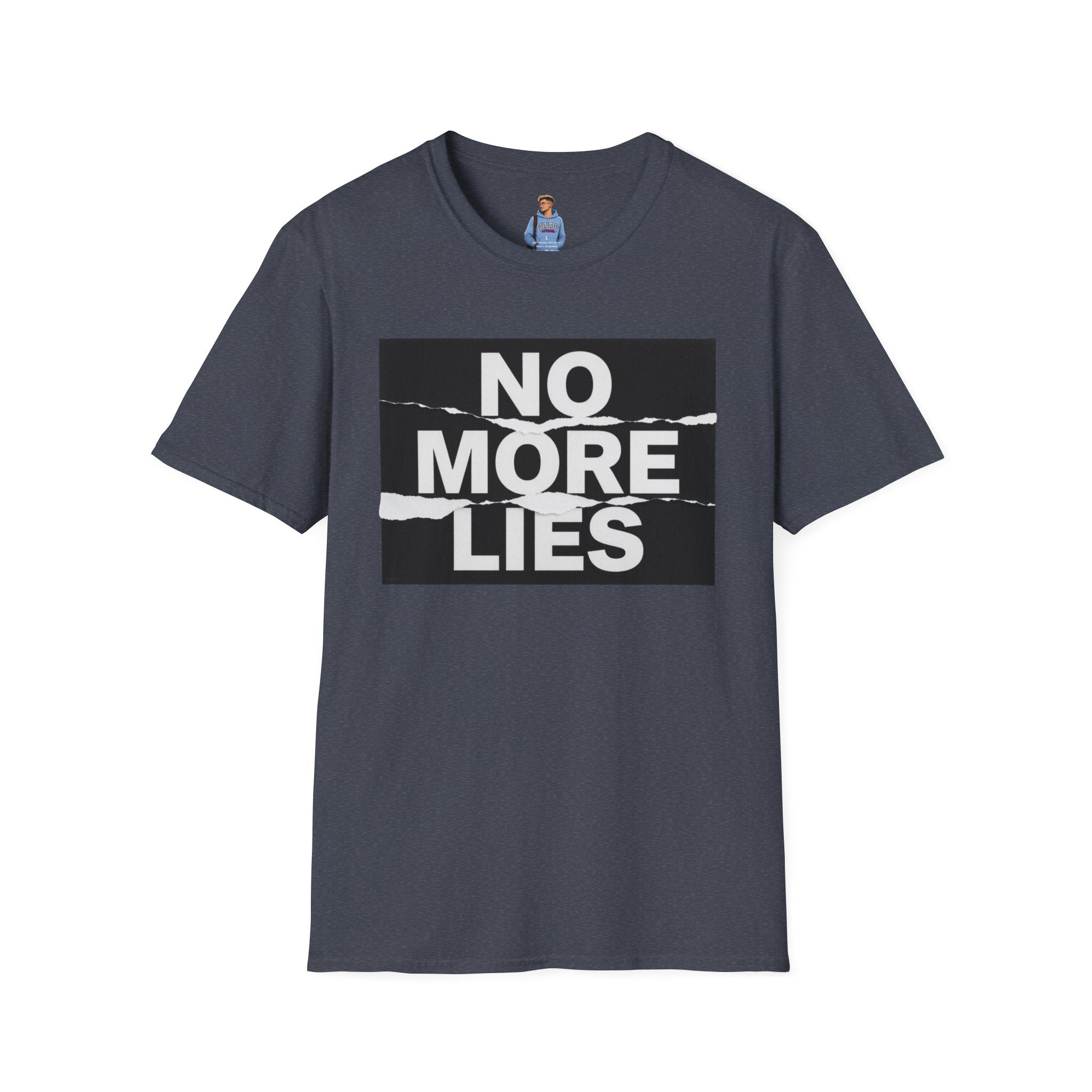 No More Lies T-Shirt — Bold Protest Graphic Tee