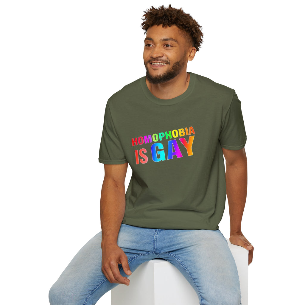 Homophobia is Gay - Pride T-Shirt for LGBTQ+ Pride