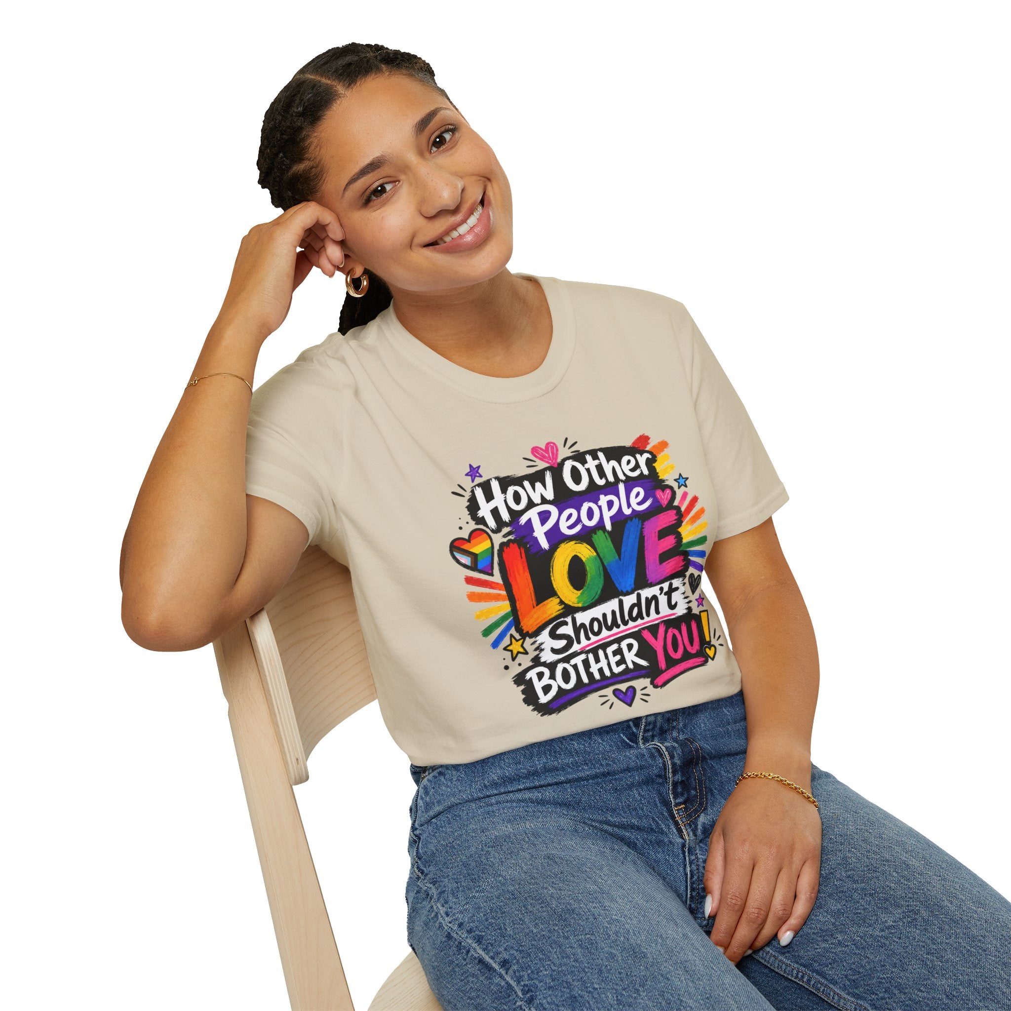 How Other People Love Rainbow T-Shirt — Inspirational LGBTQ+ Pride Tee