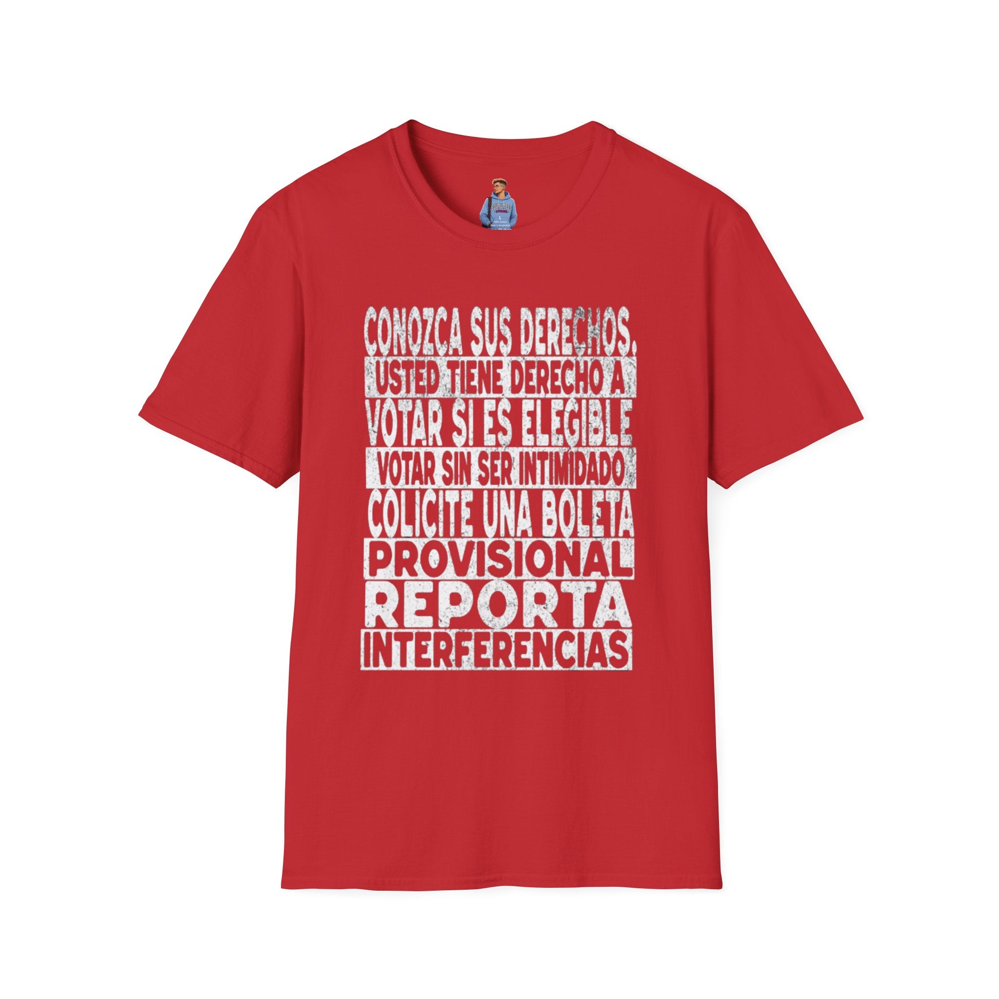 Know Your Voting Rights Spanish T-Shirt