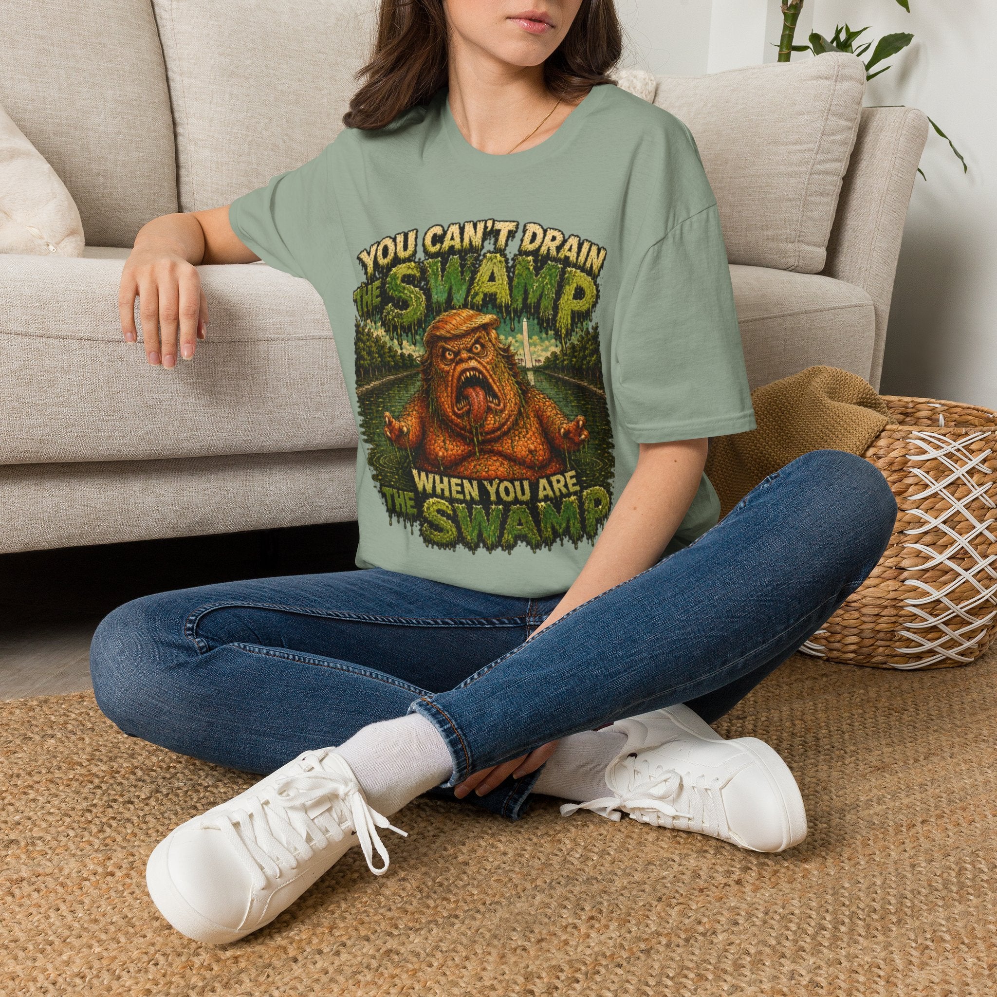 T-Shirt — "You Can't Drain the Swamp when you ARE the Swamp" Graphic Tee