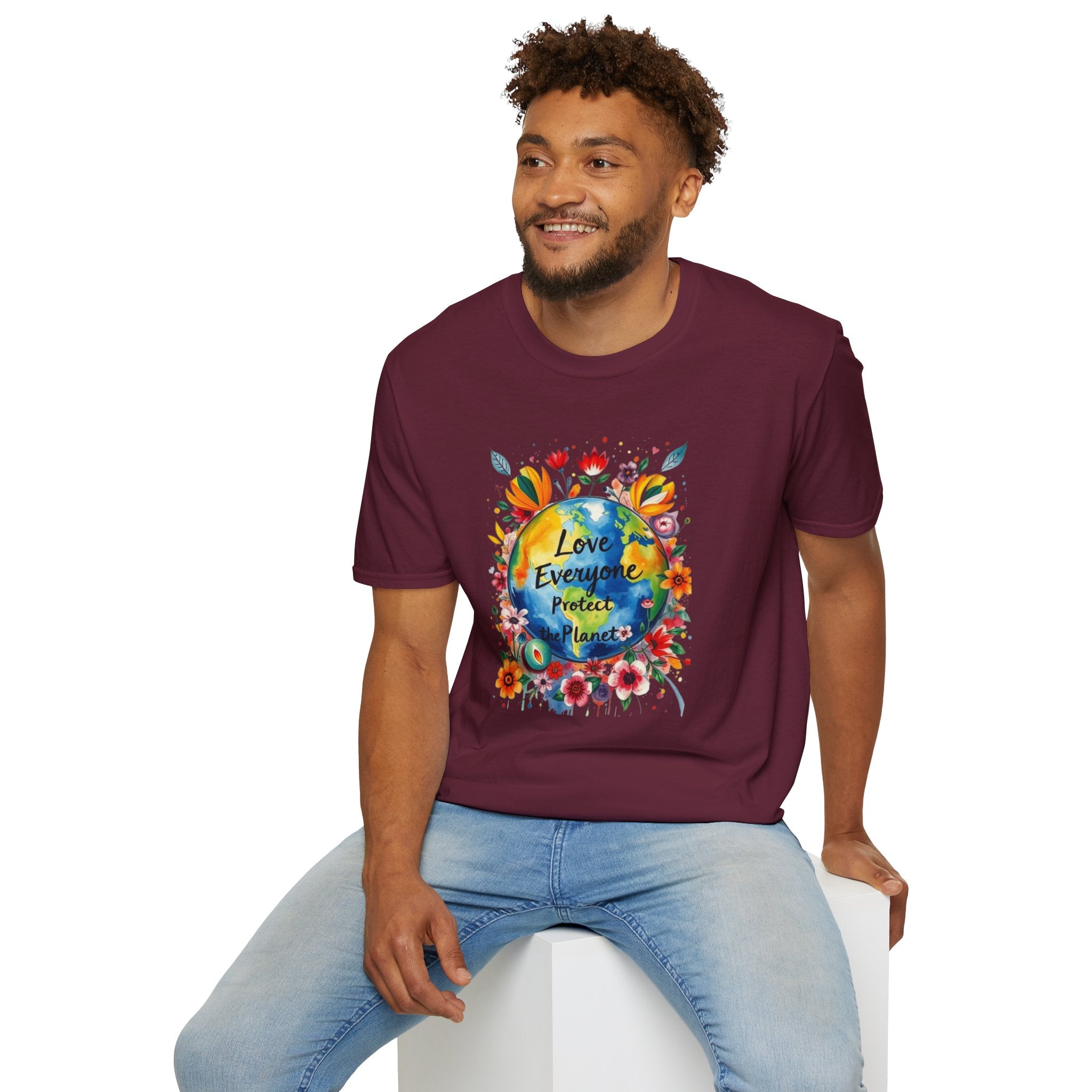 Love Everyone Protect The Planet T-Shirt