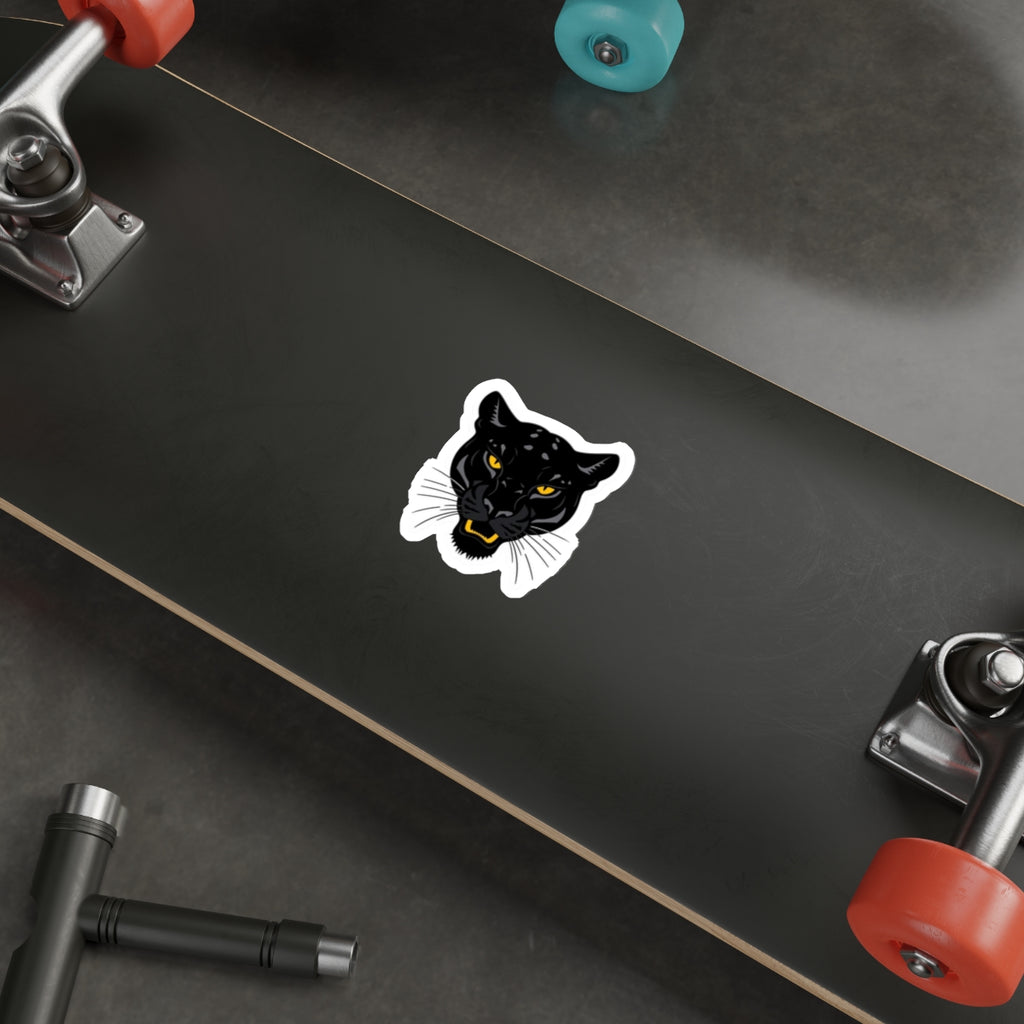 Black Panther Head Die-Cut Sticker - EqualiTees.Me