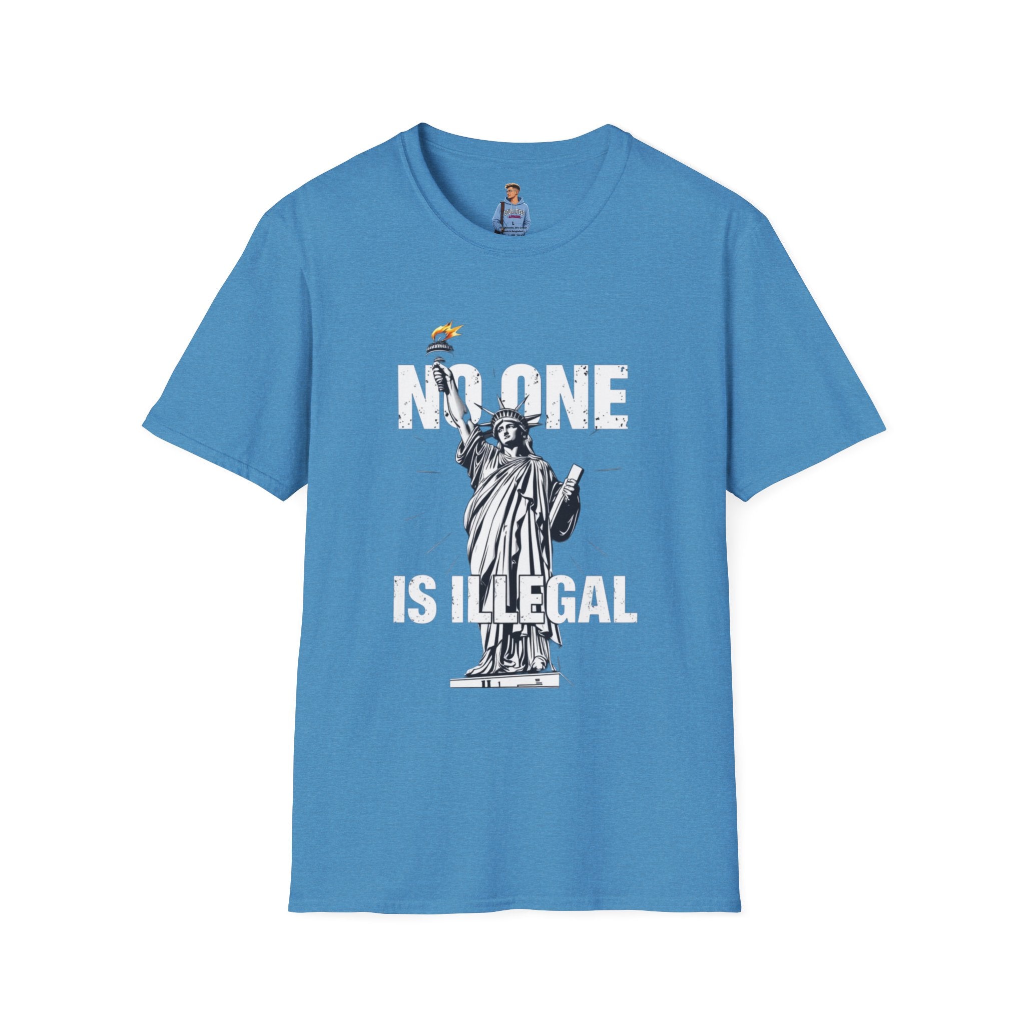 No One Is Illegal Graphic T-shirt