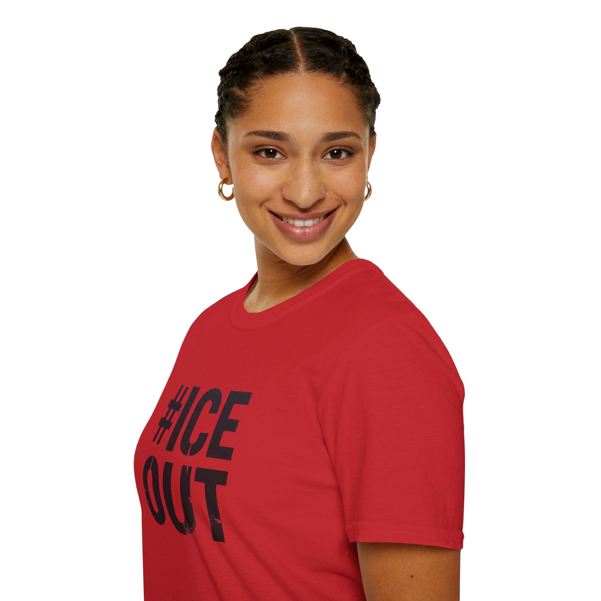 #ICE OUT Political Resistance T-Shirt