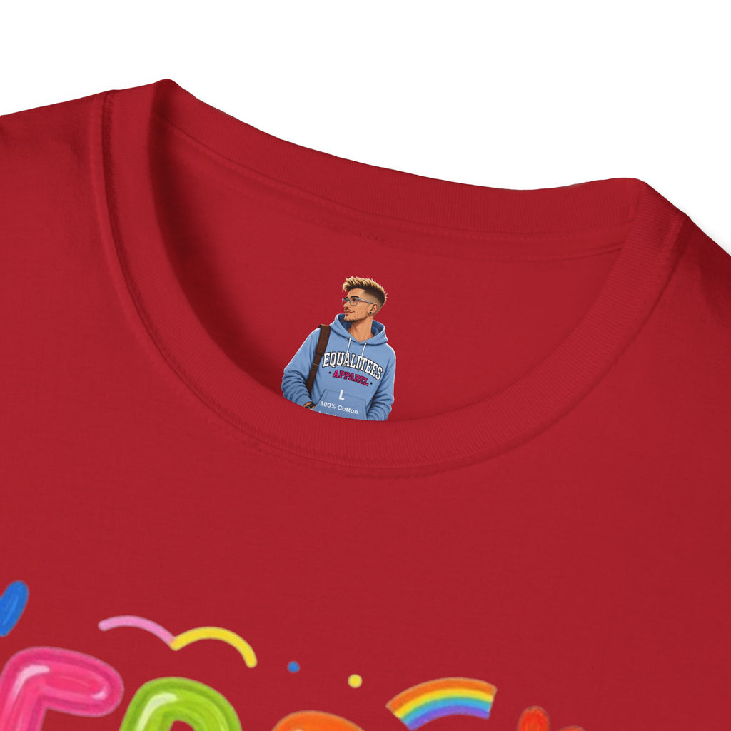 Free Parent Hugs Affirming T-Shirt