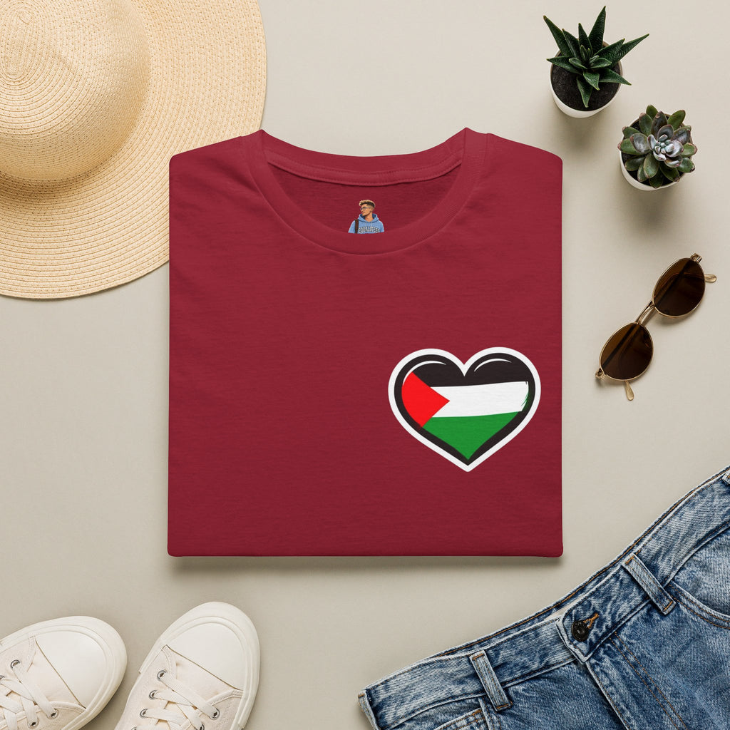 Camiseta unisex de estilo suave: "Apoya a Gaza y todos somos Palestina".
