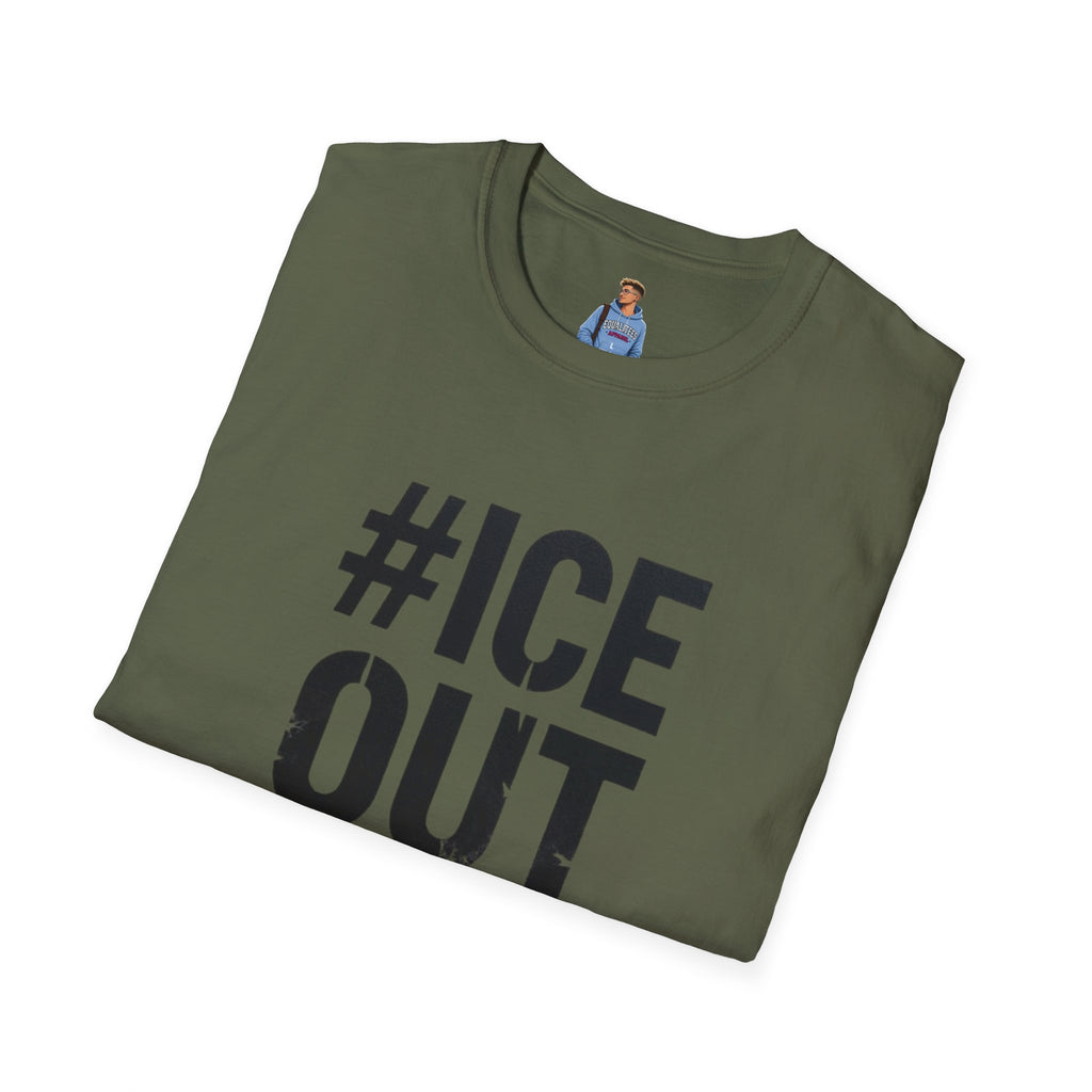 #ICE OUT Political Resistance T-Shirt