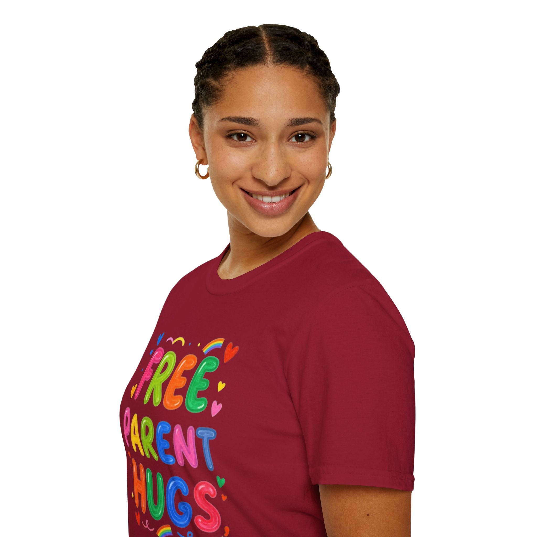 Free Parent Hugs Affirming T-Shirt