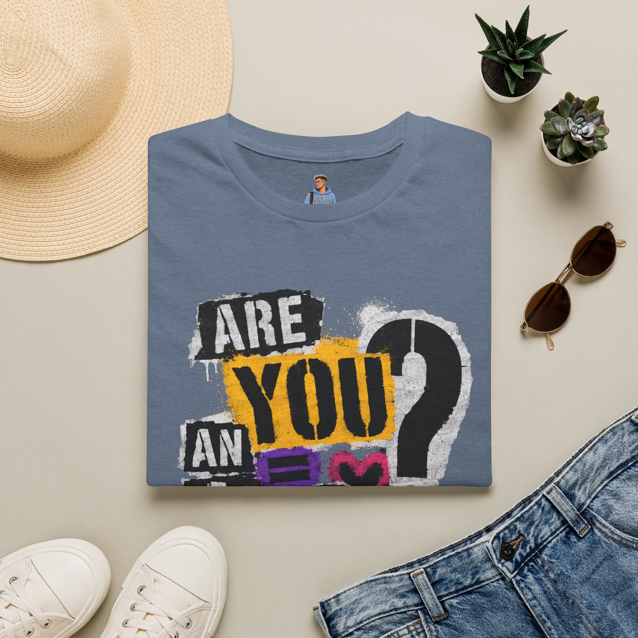 Are You An Ally? Graphic T‑Shirt — Pride & Allyship Tee