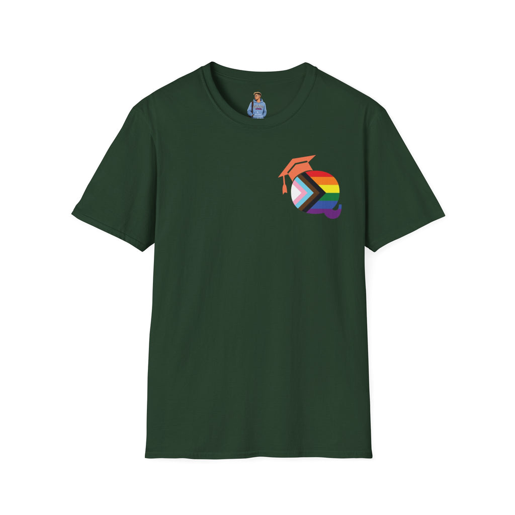 TWQ - Teaching While Queer Unisex Softstyle Logo T-shirt
