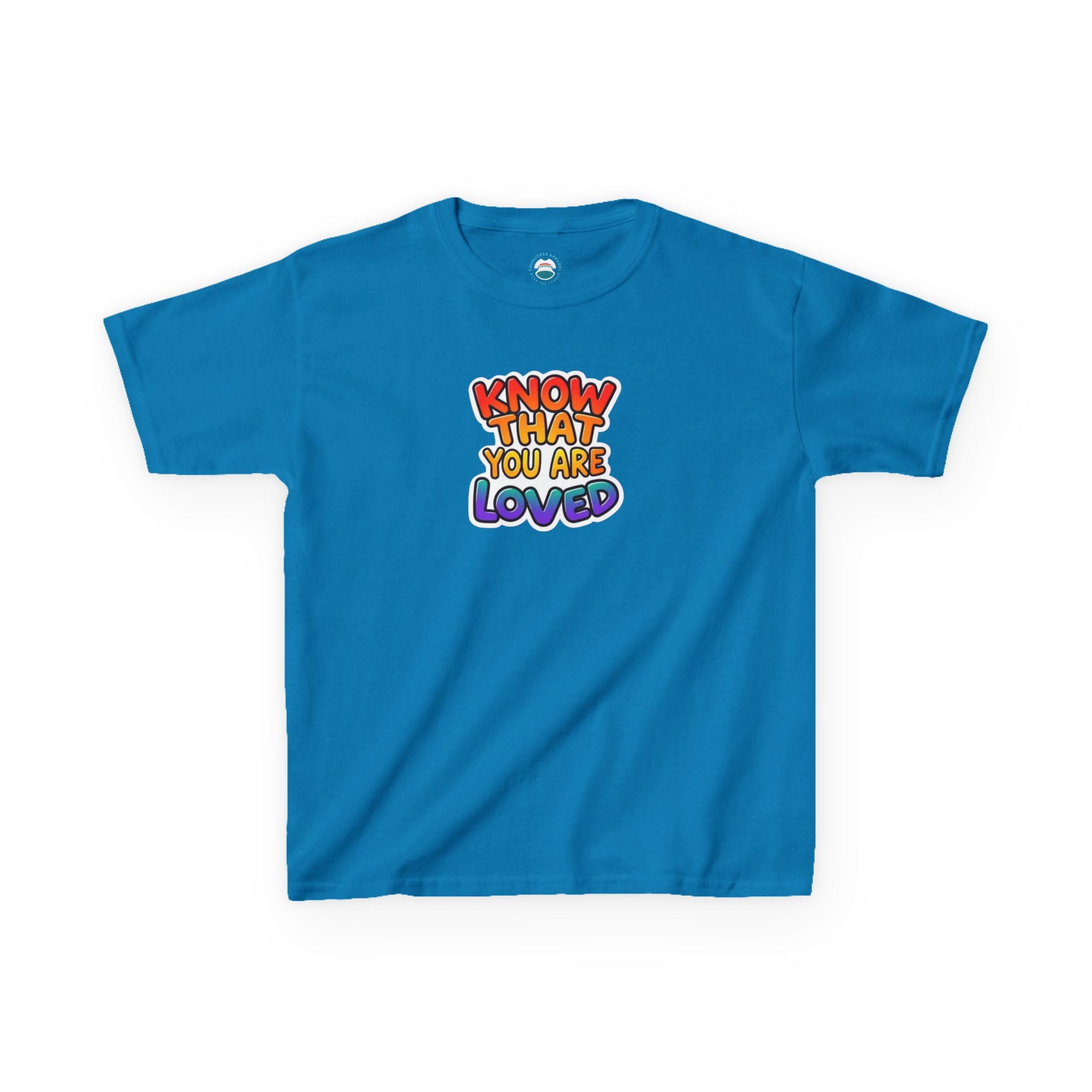 Know That You Are Loved Heavy Cotton™ Tee - Peace Tee for Children - EqualiTees.Me