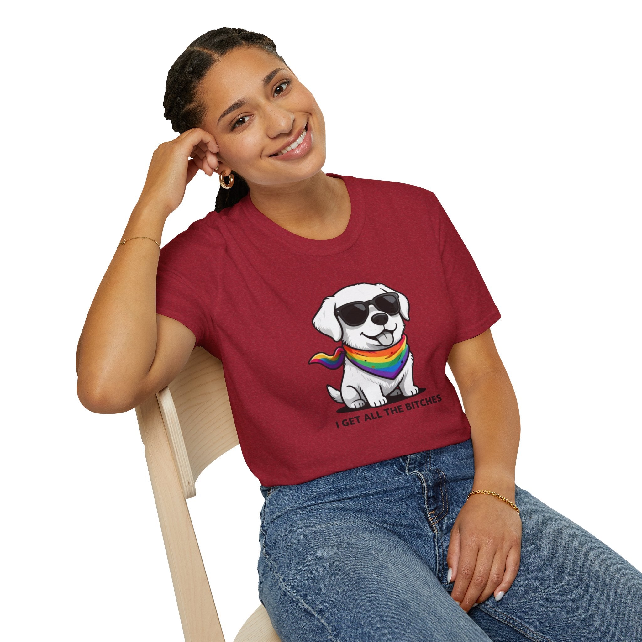 Cute Puppy Pride T‑Shirt
