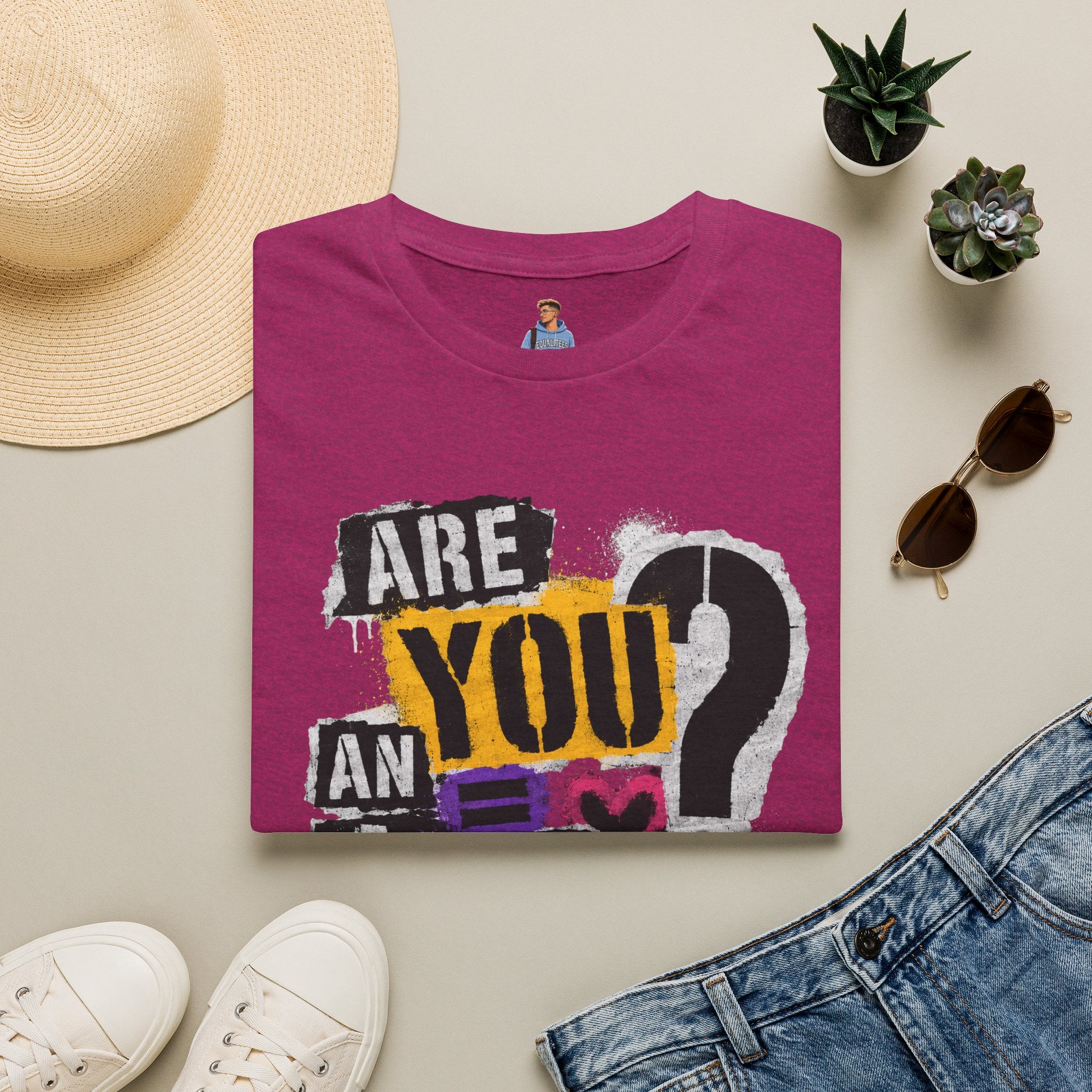 Are You An Ally? Graphic T‑Shirt — Pride & Allyship Tee