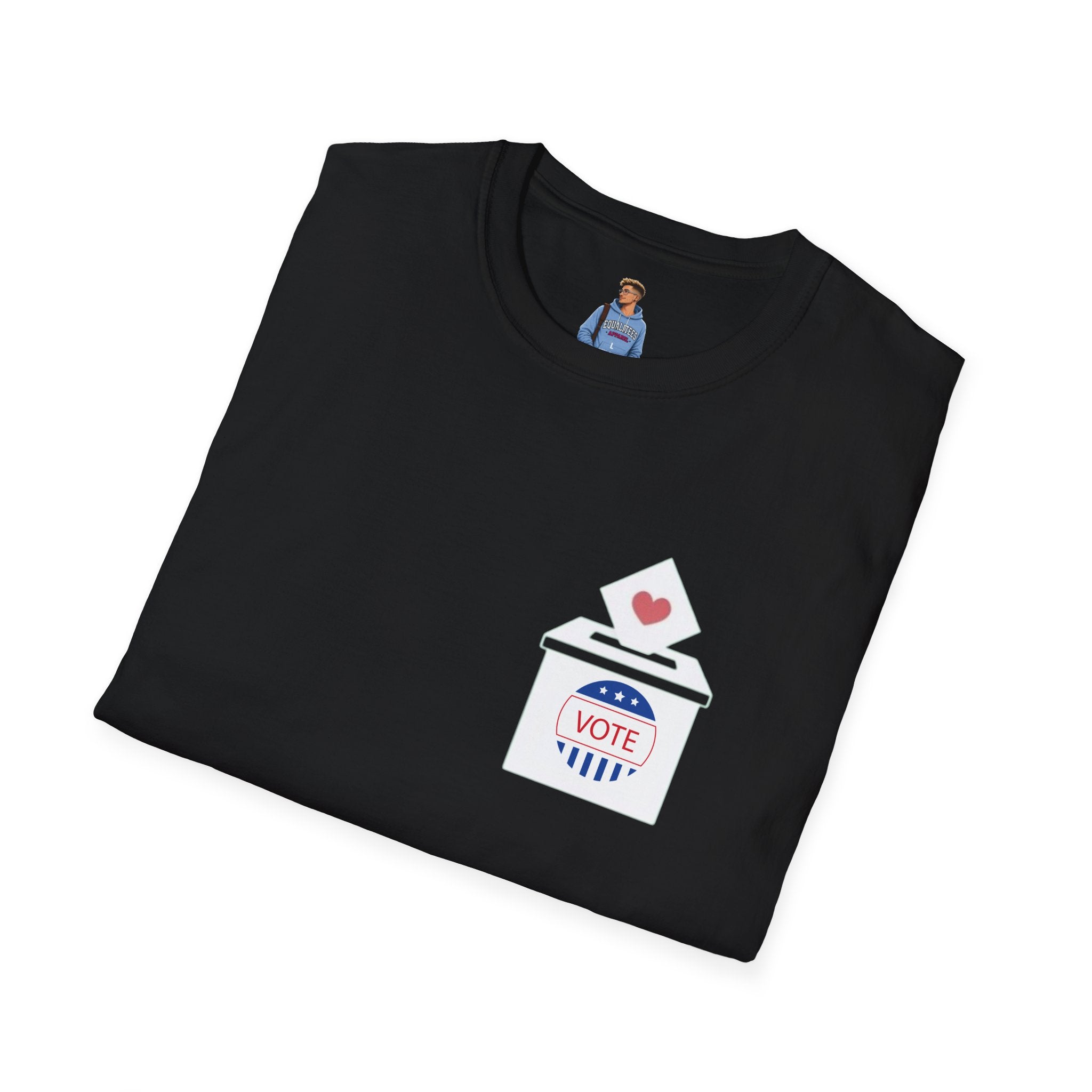 Vote with Your Heart Unisex Softstyle T-Shirt