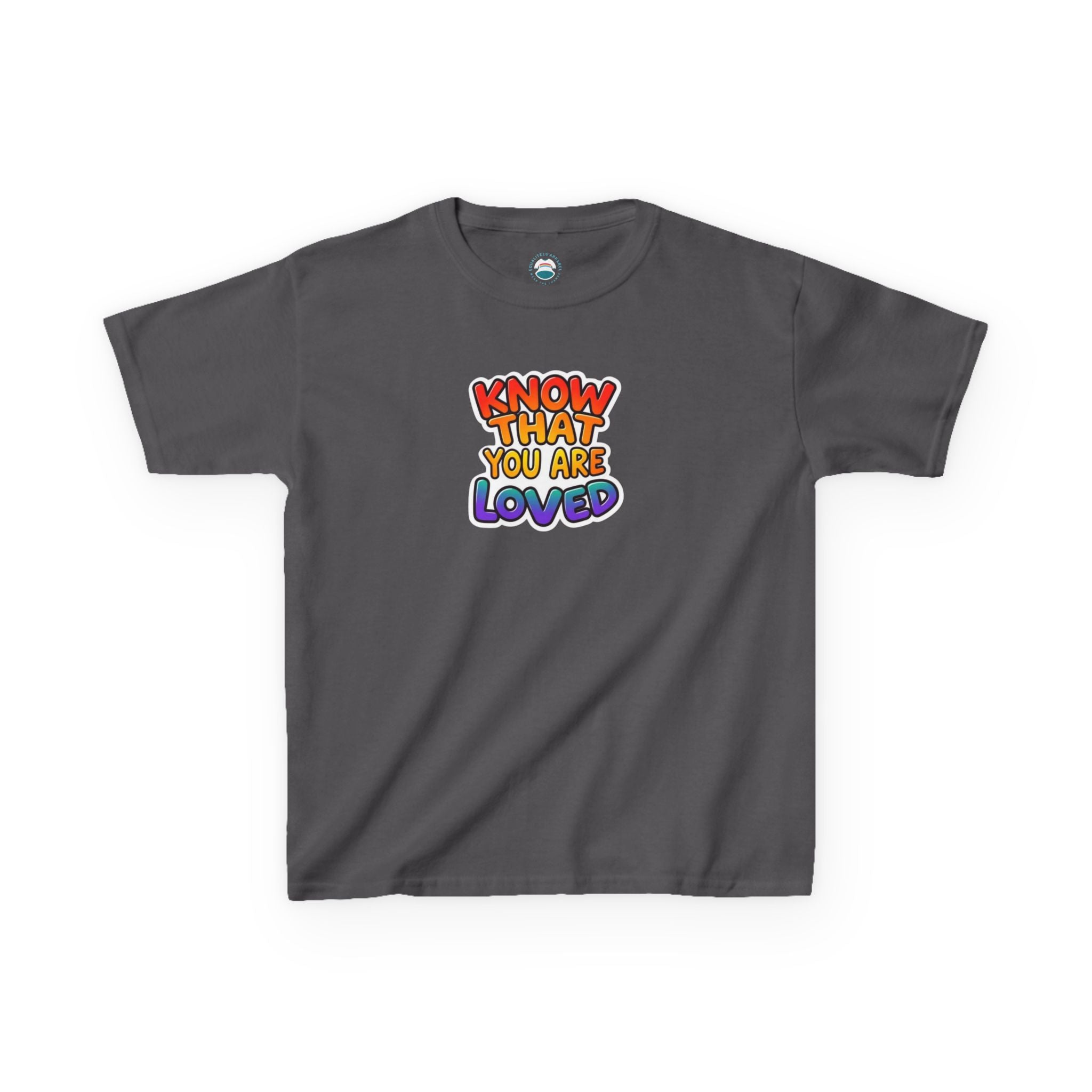 Know That You Are Loved Heavy Cotton™ Tee - Peace Tee for Children - EqualiTees.Me