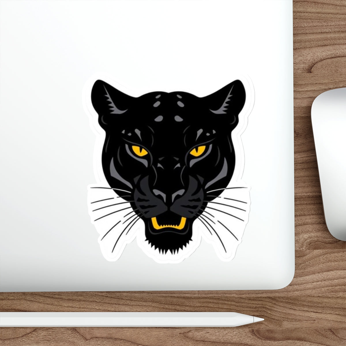 Black Panther Head Die-Cut Sticker - EqualiTees.Me