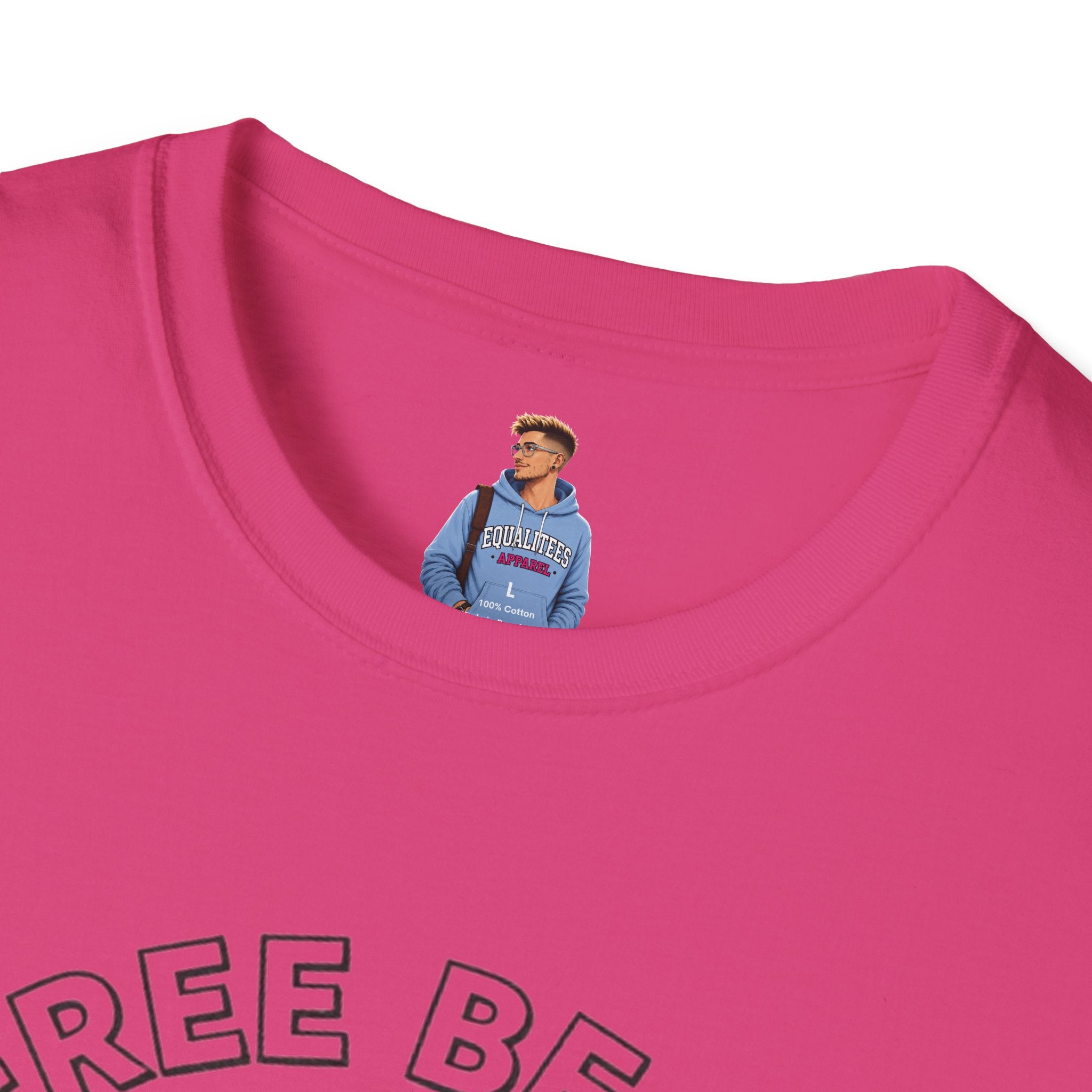 Free Bear Hugs Rainbow Paw T-Shirt