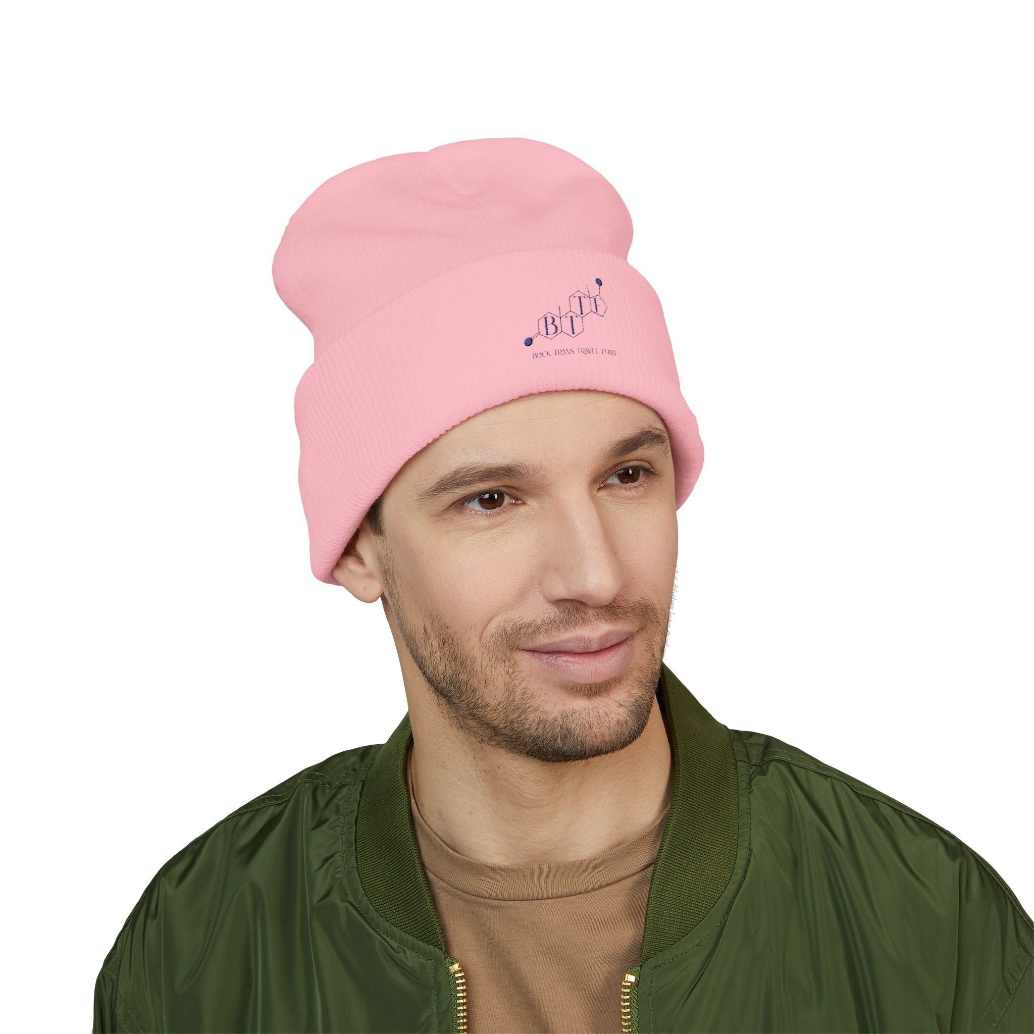 BTTF - Black Trans Travel Fund Embroidered Beanie