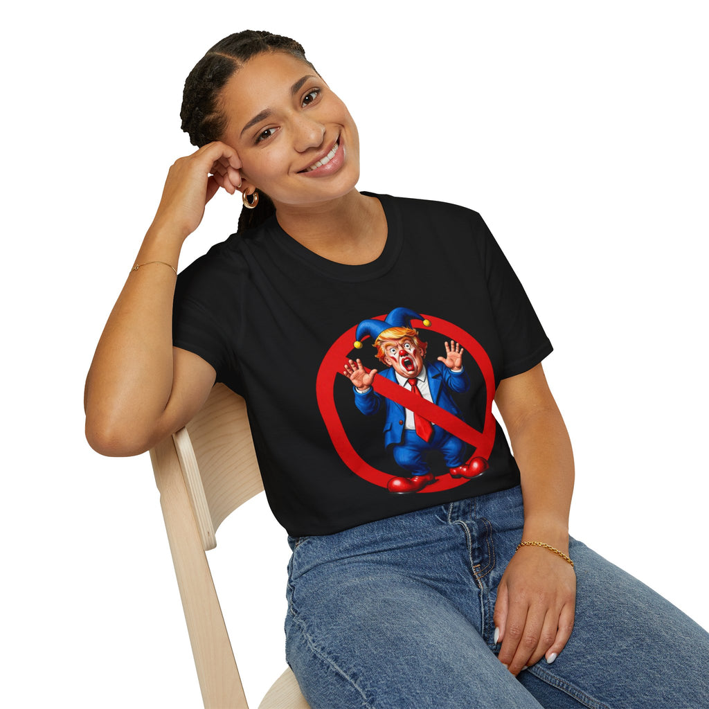 NO CROWN FOR THE CLOWN T-Shirt - NO KINGS IN AMERICA