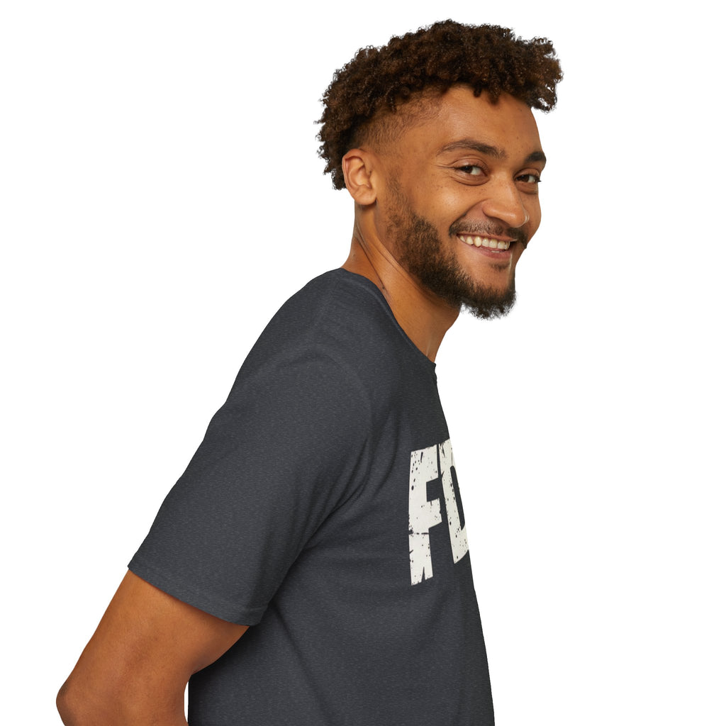 FDT Political Protest Distressed Graphic T-Shirt