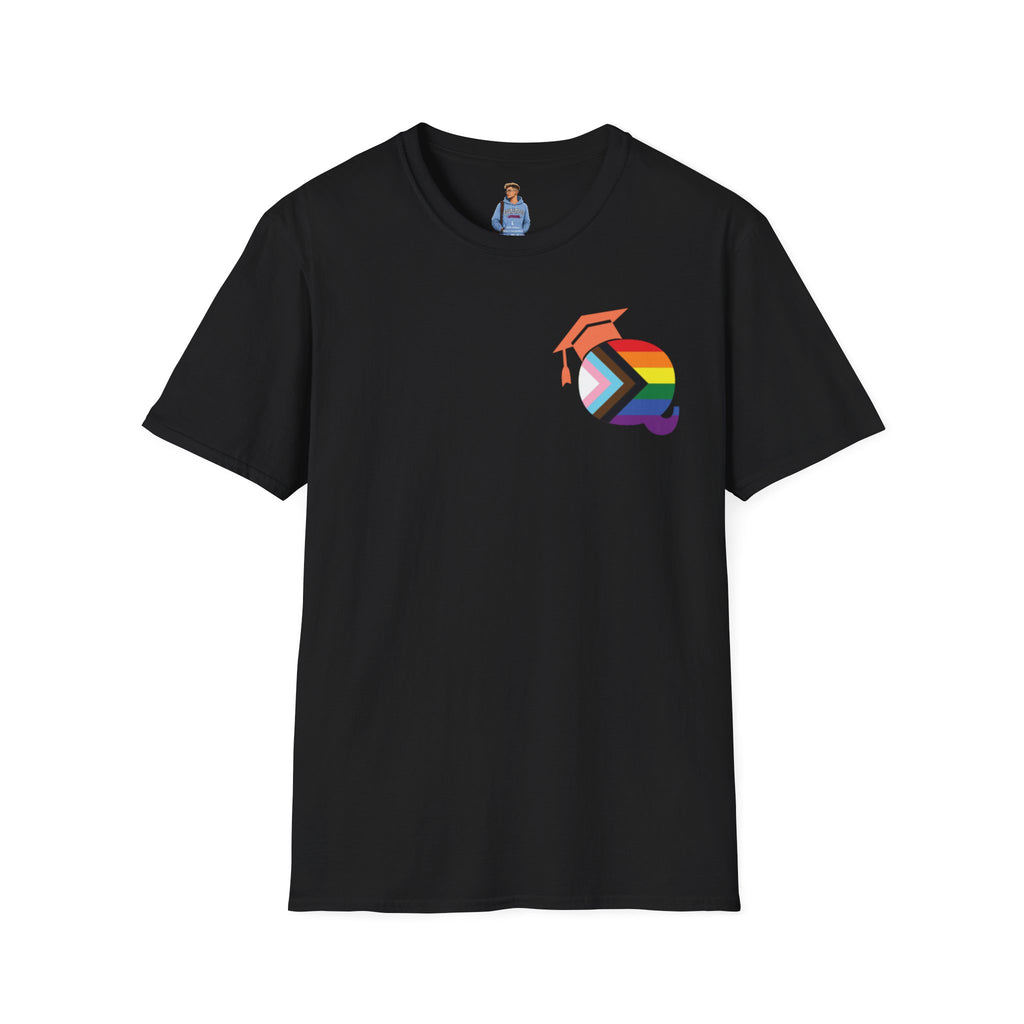 TWQ - Teaching While Queer Unisex Softstyle Logo T-shirt