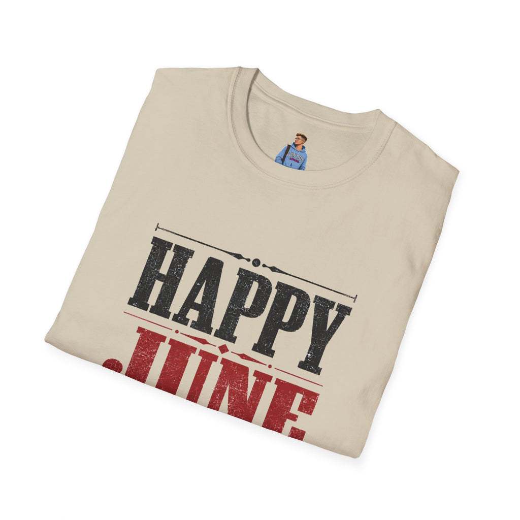Juneteenth T-Shirt — "Happy Juneteenth" Celebration Tee